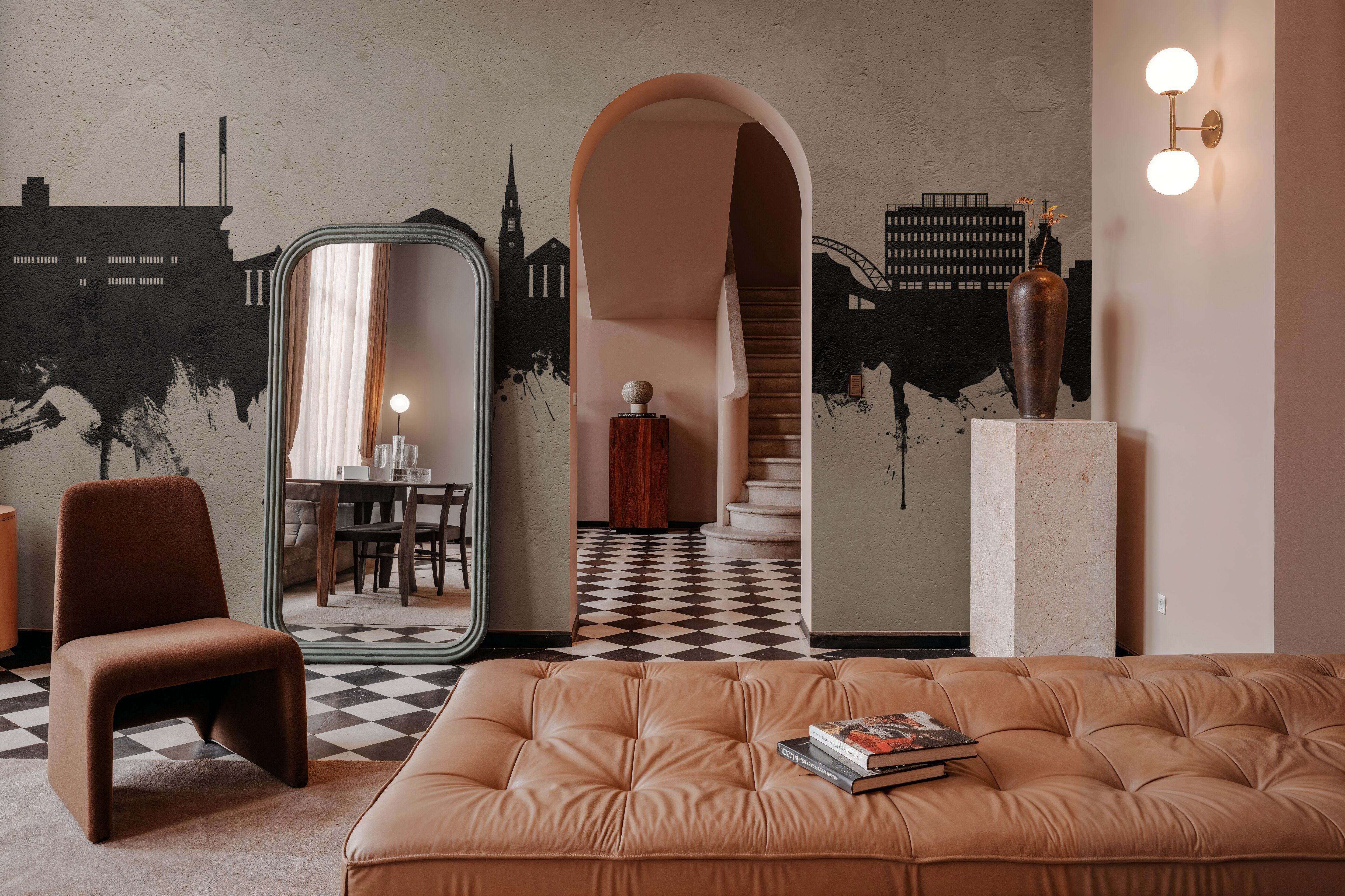 Charlottesville Virginia Skyline Concrete