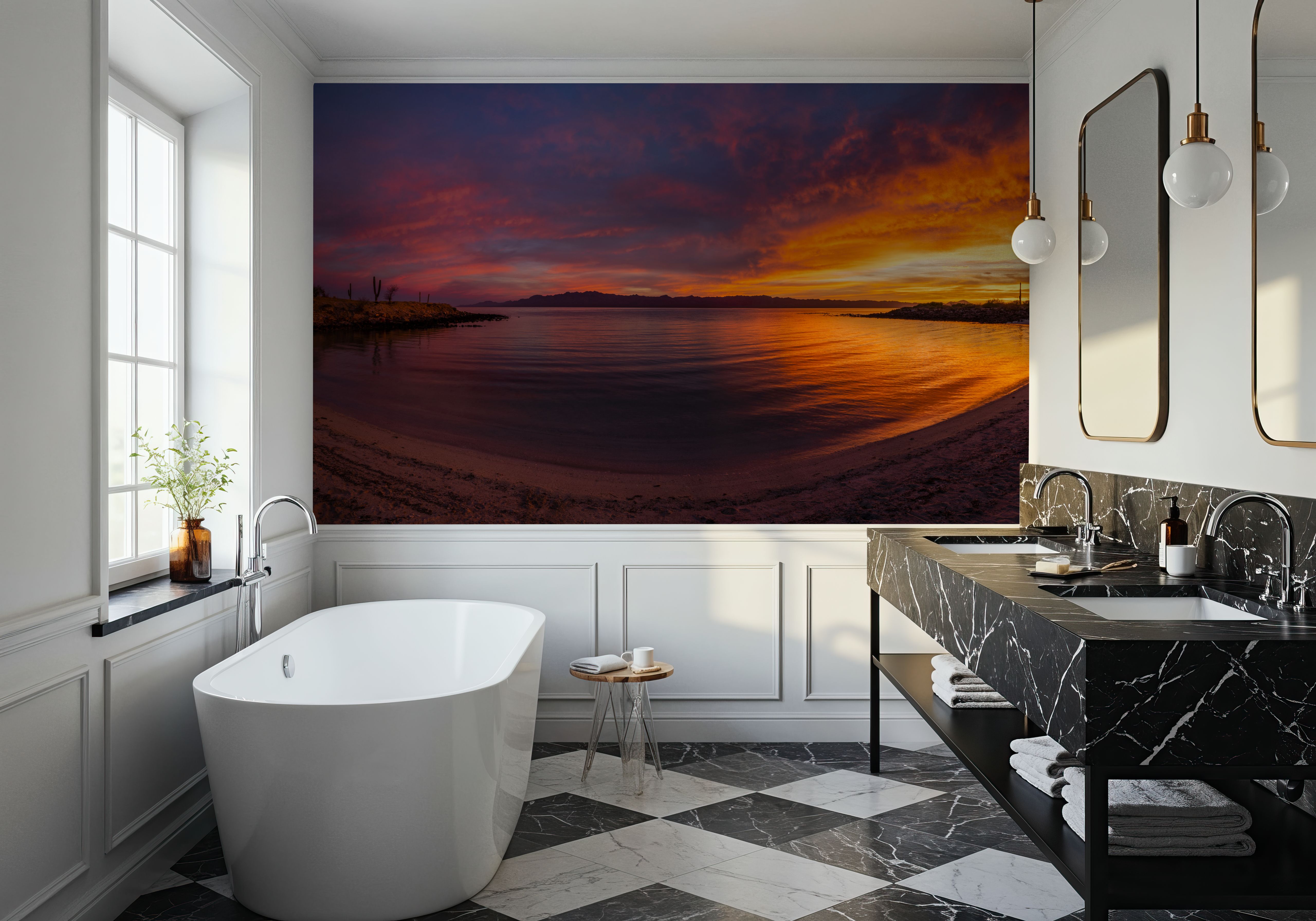 La Perla Beach, Wallpaper