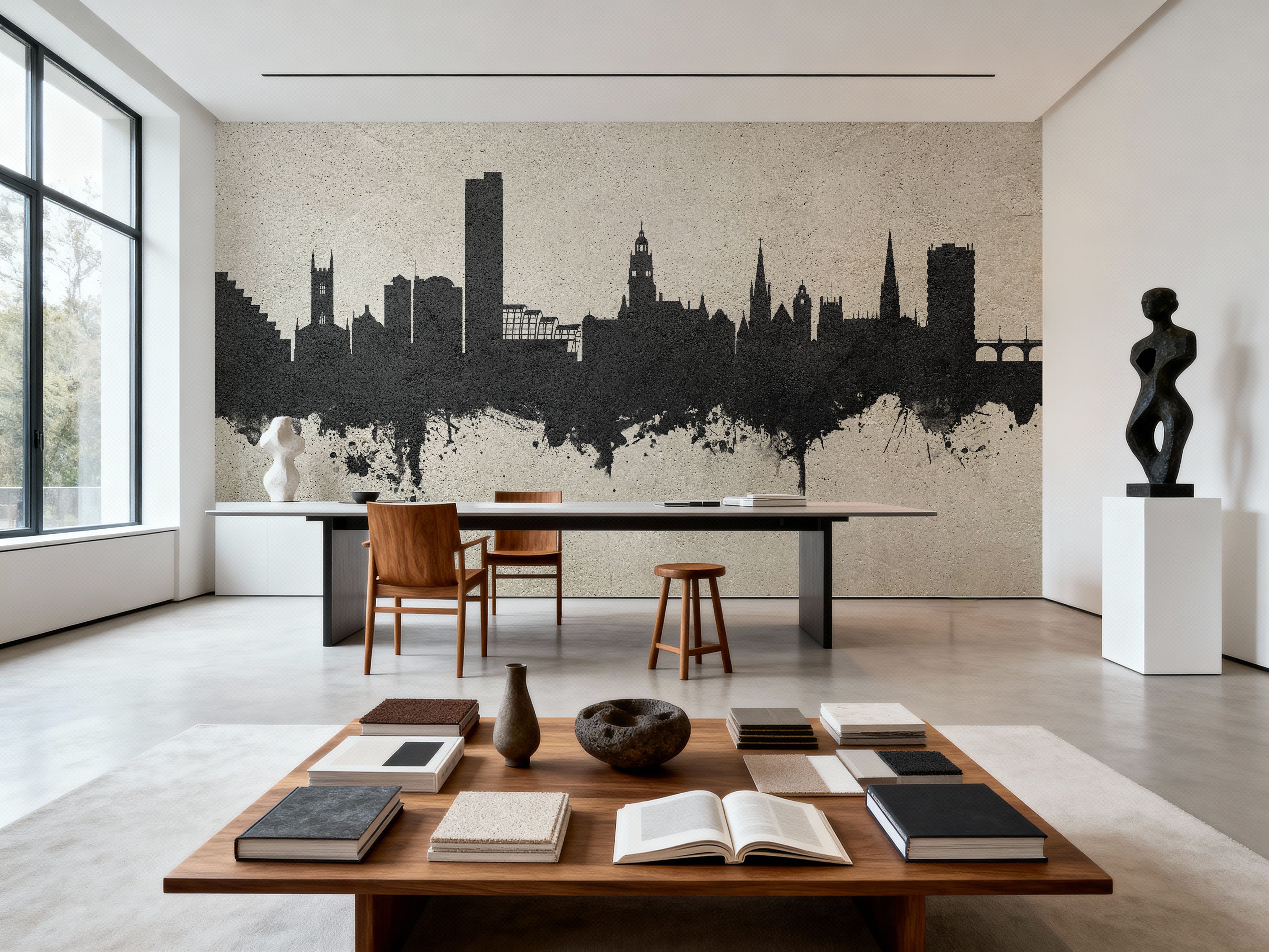 Sheffield England Skyline Concrete