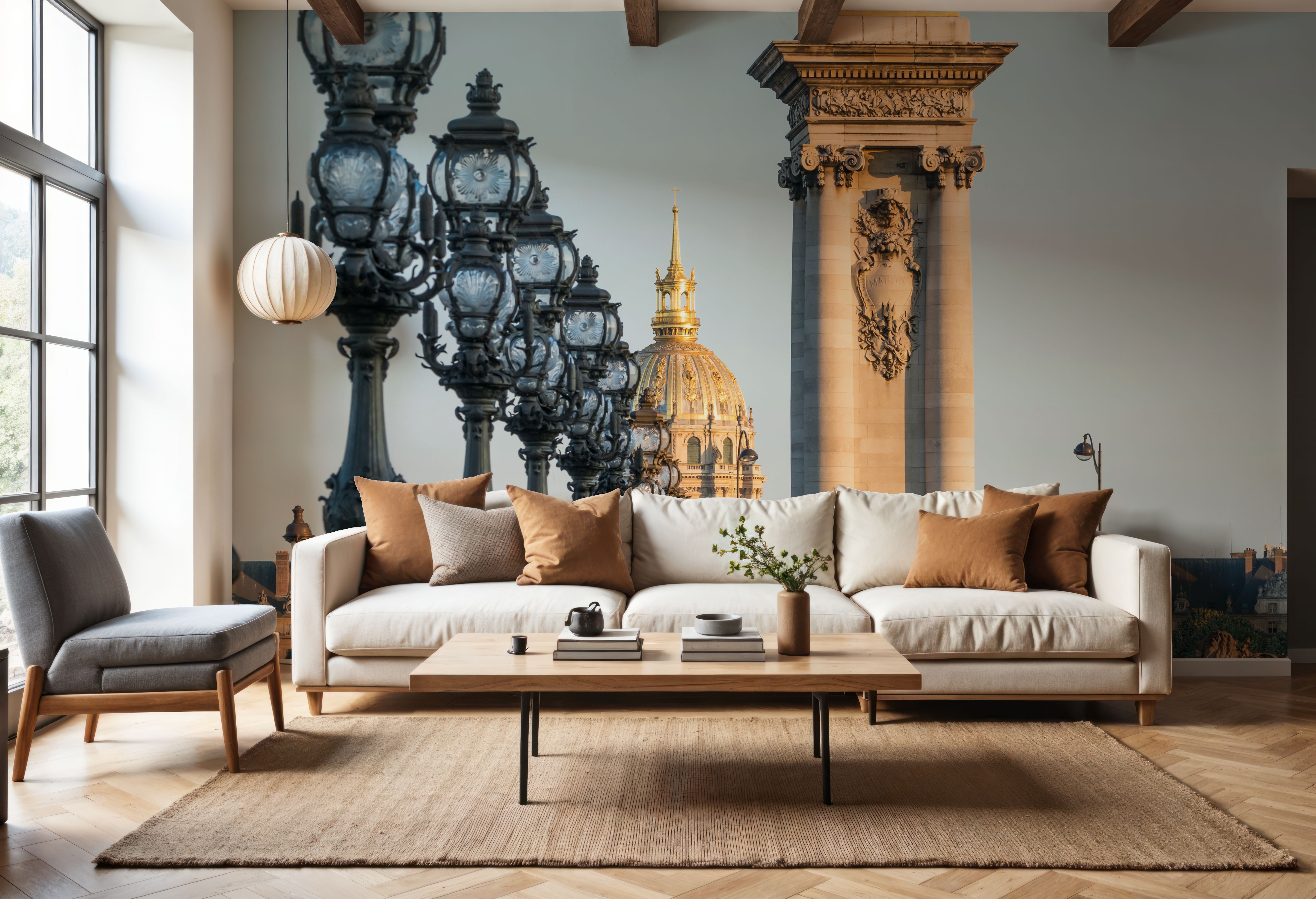 Crisp Pont Alexandre III, Wallpaper