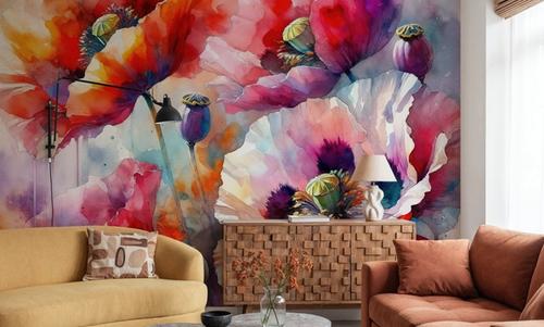 Intense Floral Radiance