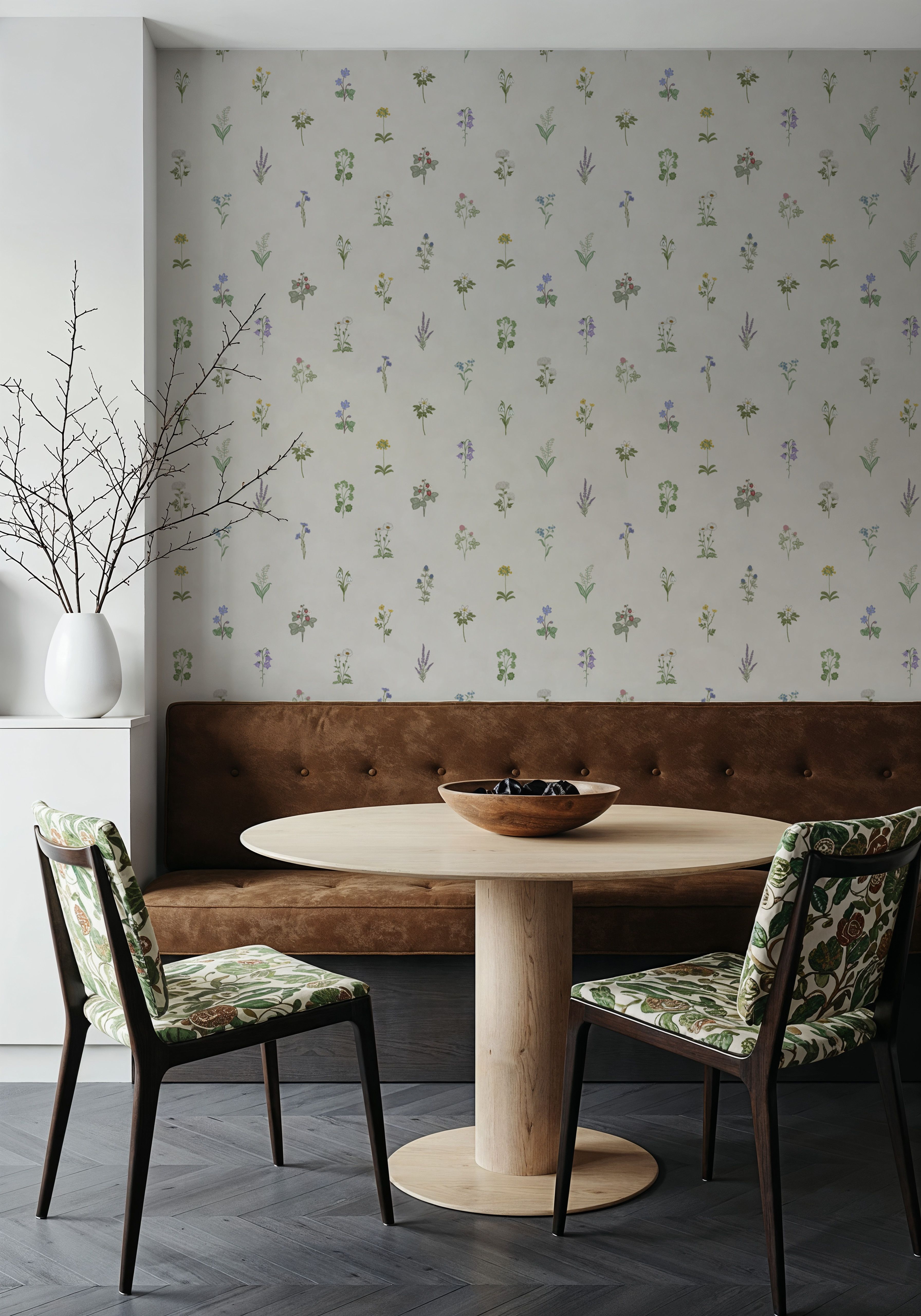 Nordic Flora, Cloud, Wallpaper