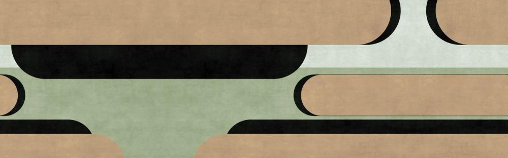 Modern Elements, Beige & Green