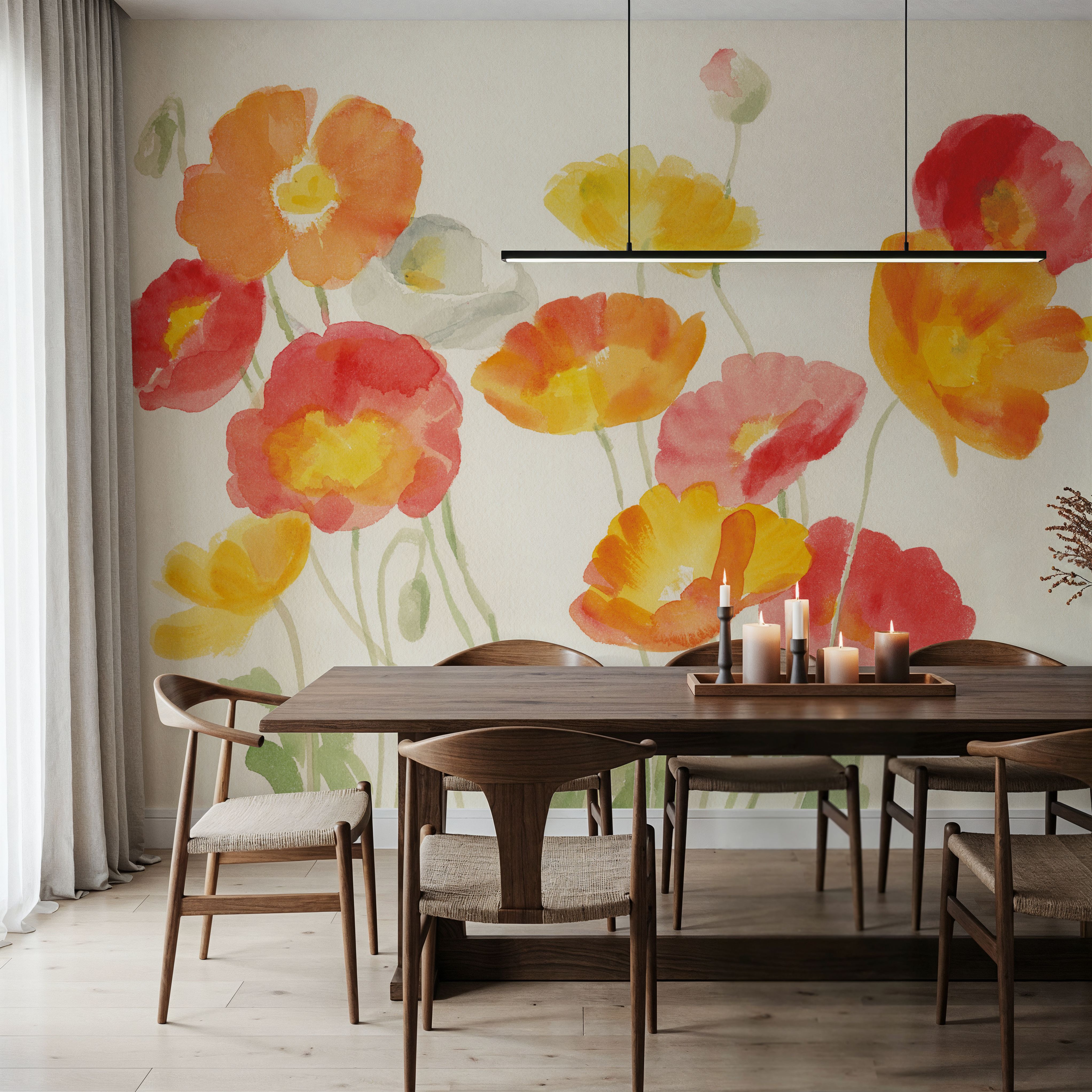 Bright Poppies II