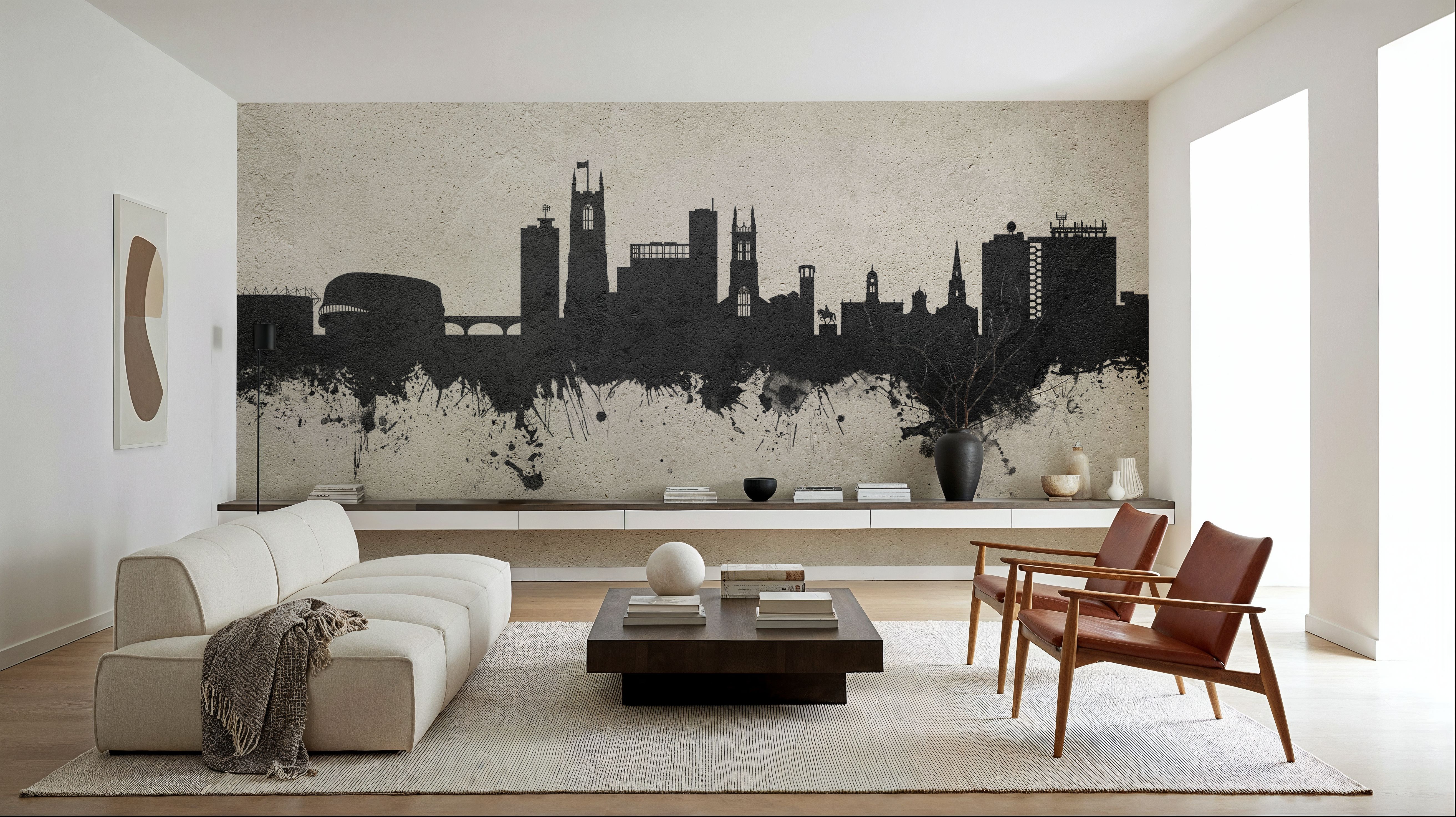 Derby England Skyline Concrete