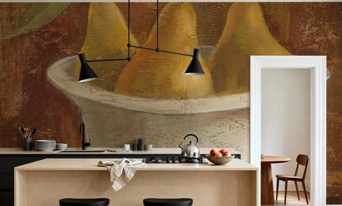 Pears in Old Bowl