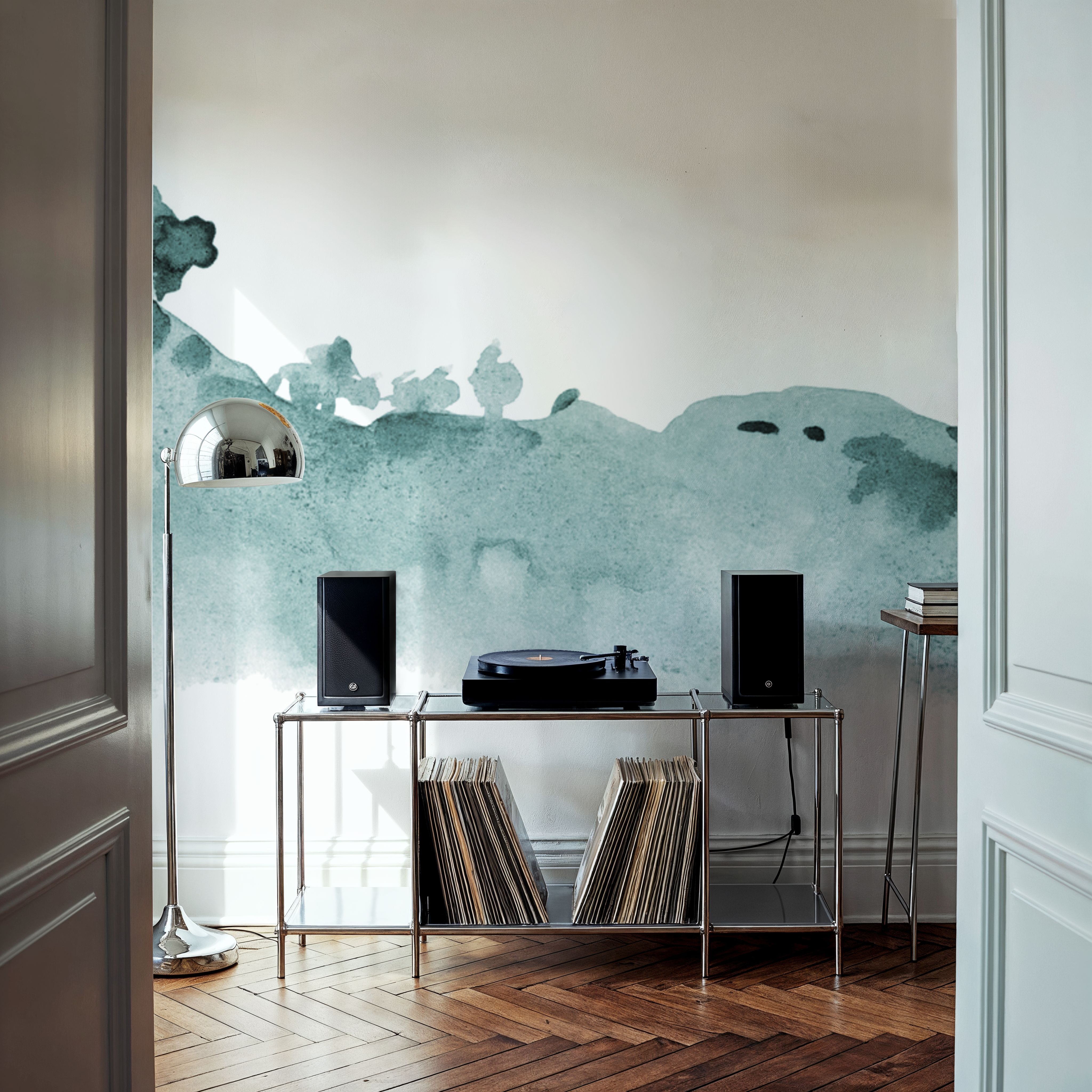 Tranquil Hillside, Seafoam