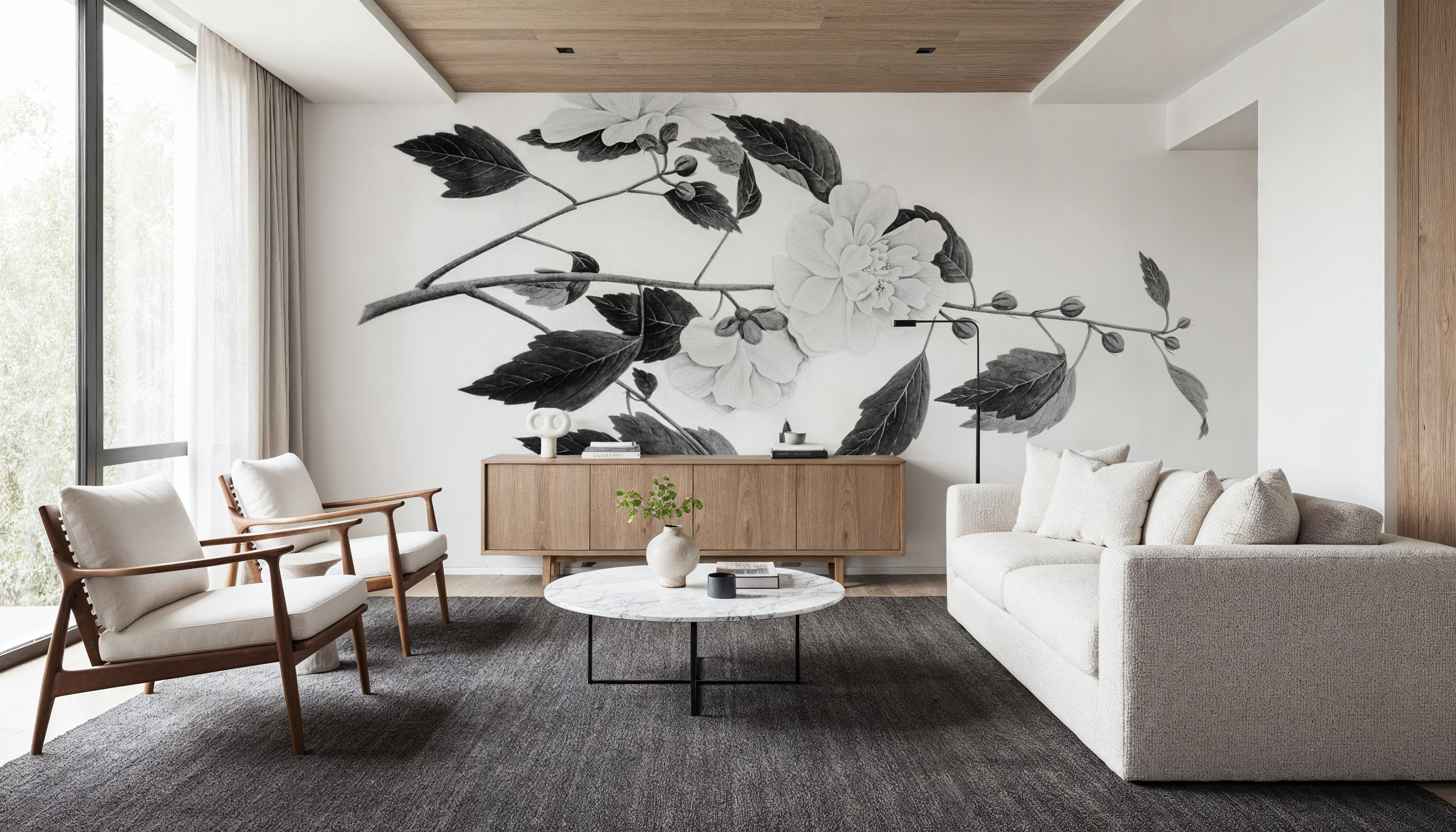 Botanical III, Behang