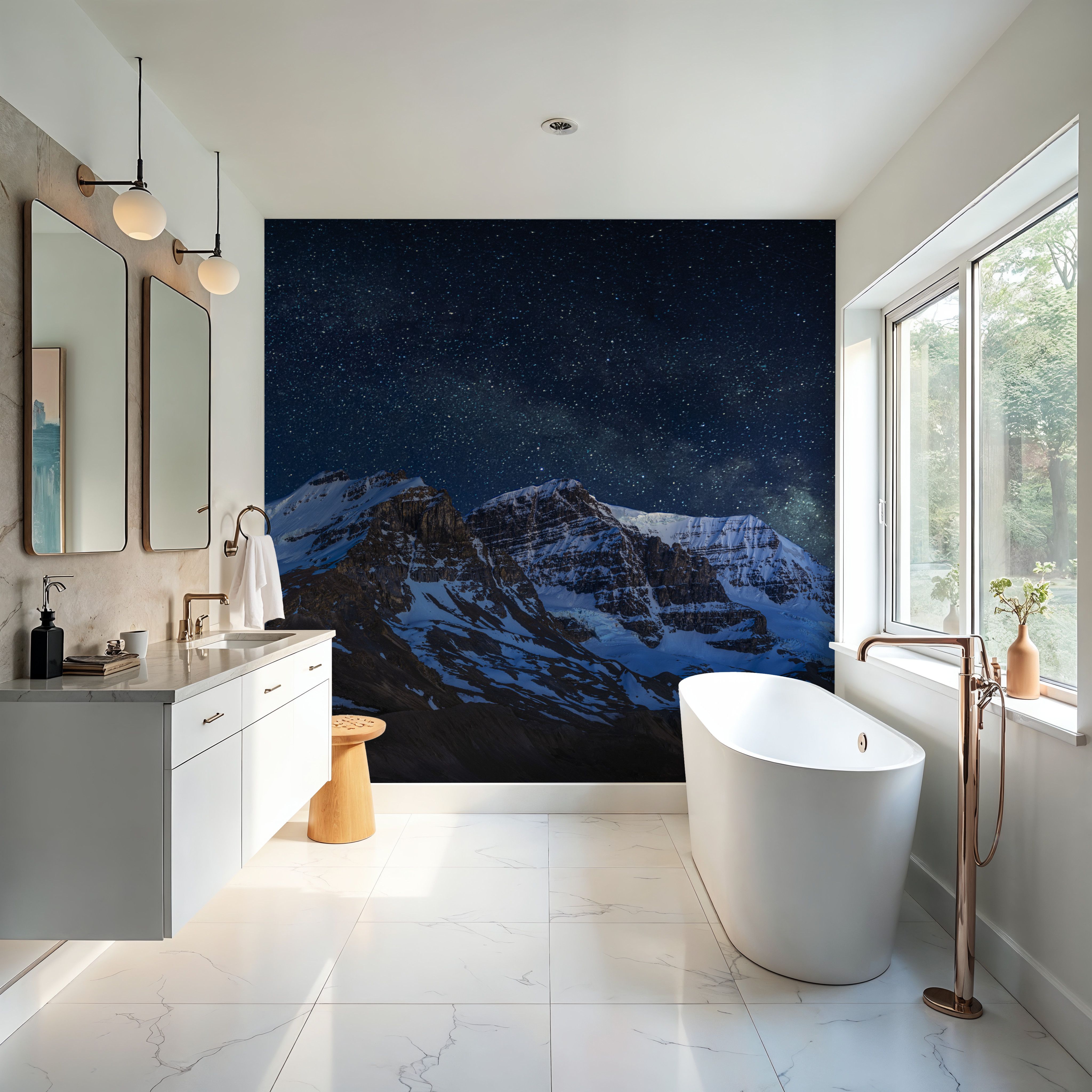 Starry Mount Athabasca