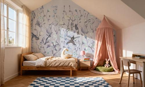 Bird Garden Blue
