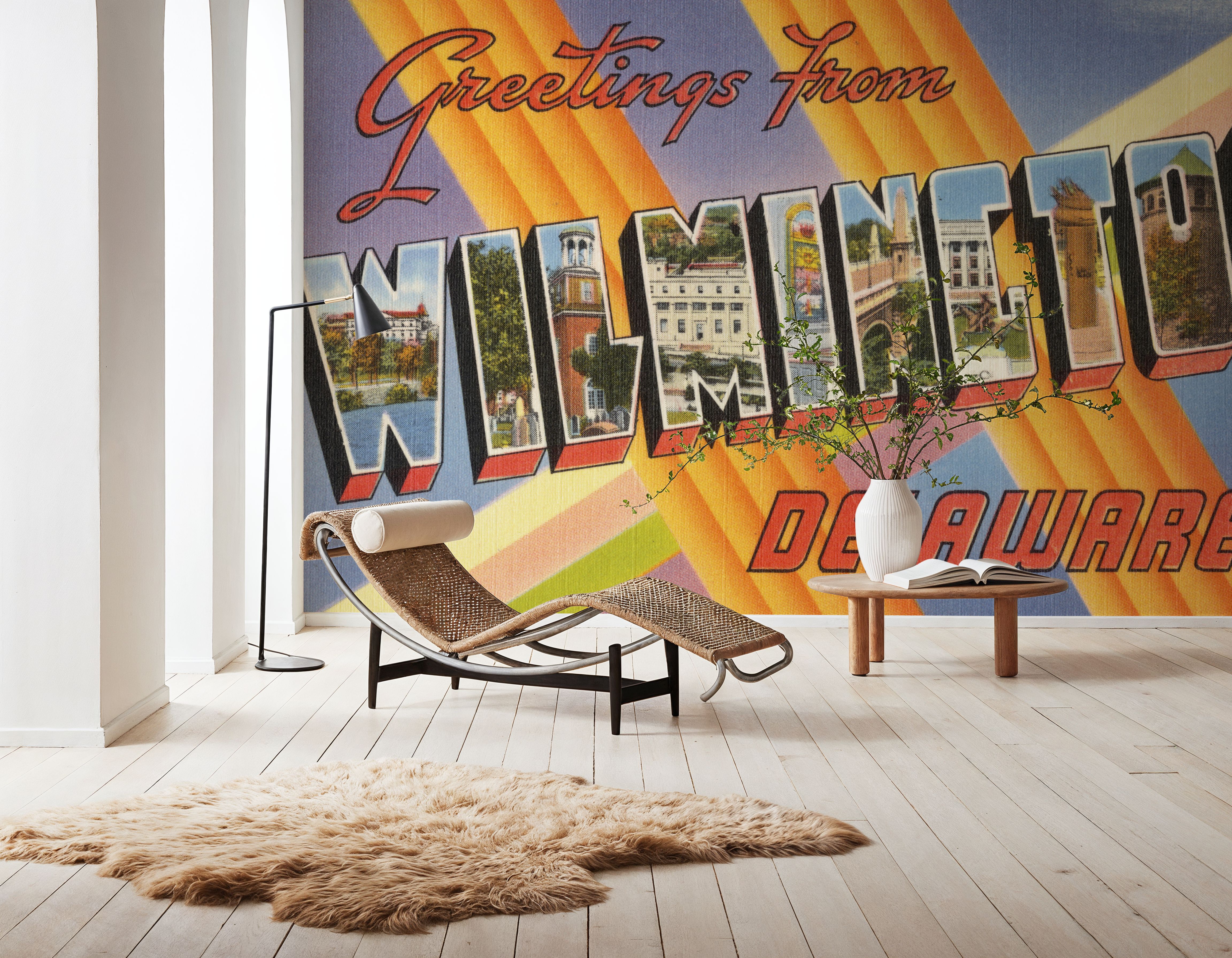 Greetings from Wilmington - Screenprint Postcard