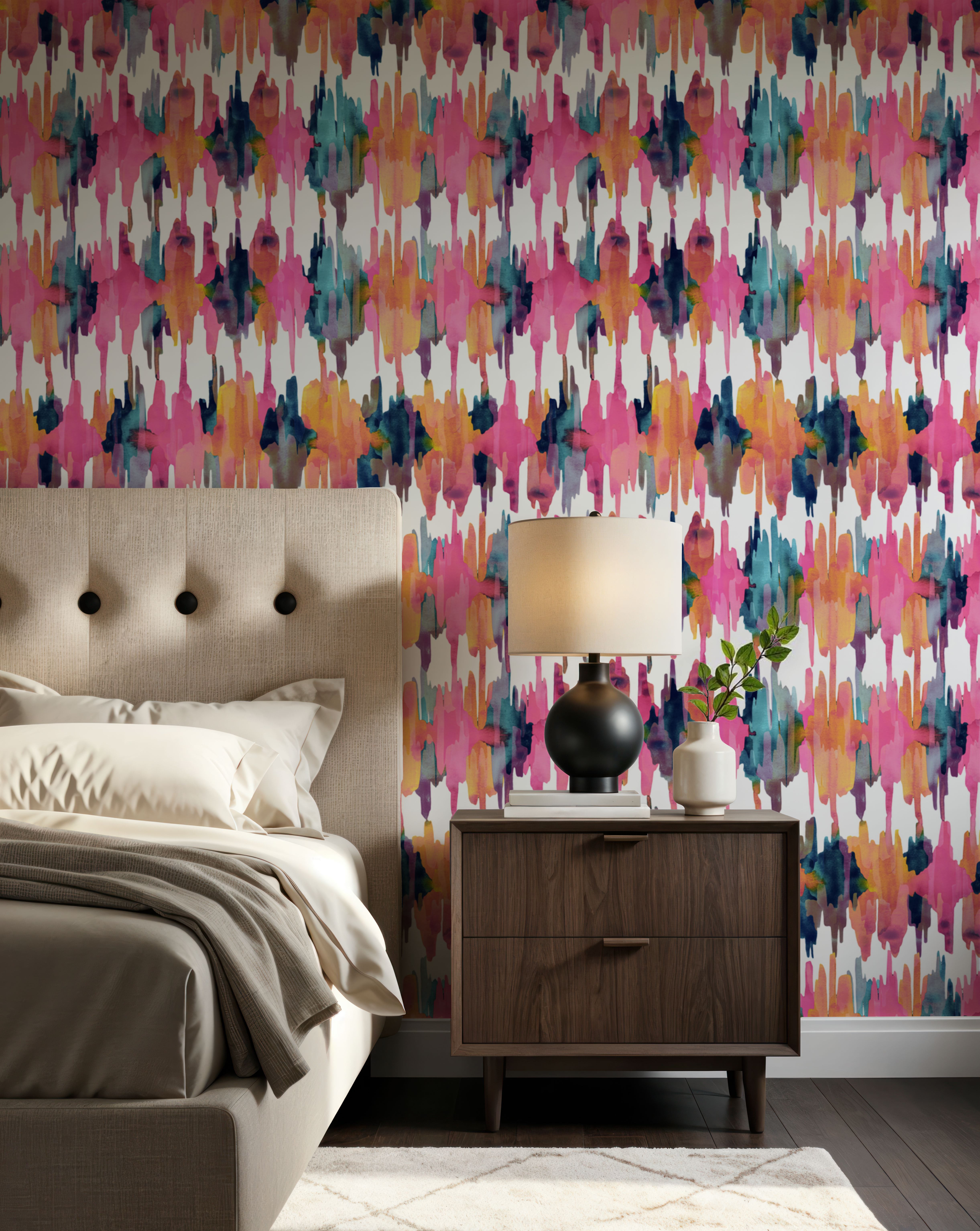 Rose Quarts Ikat