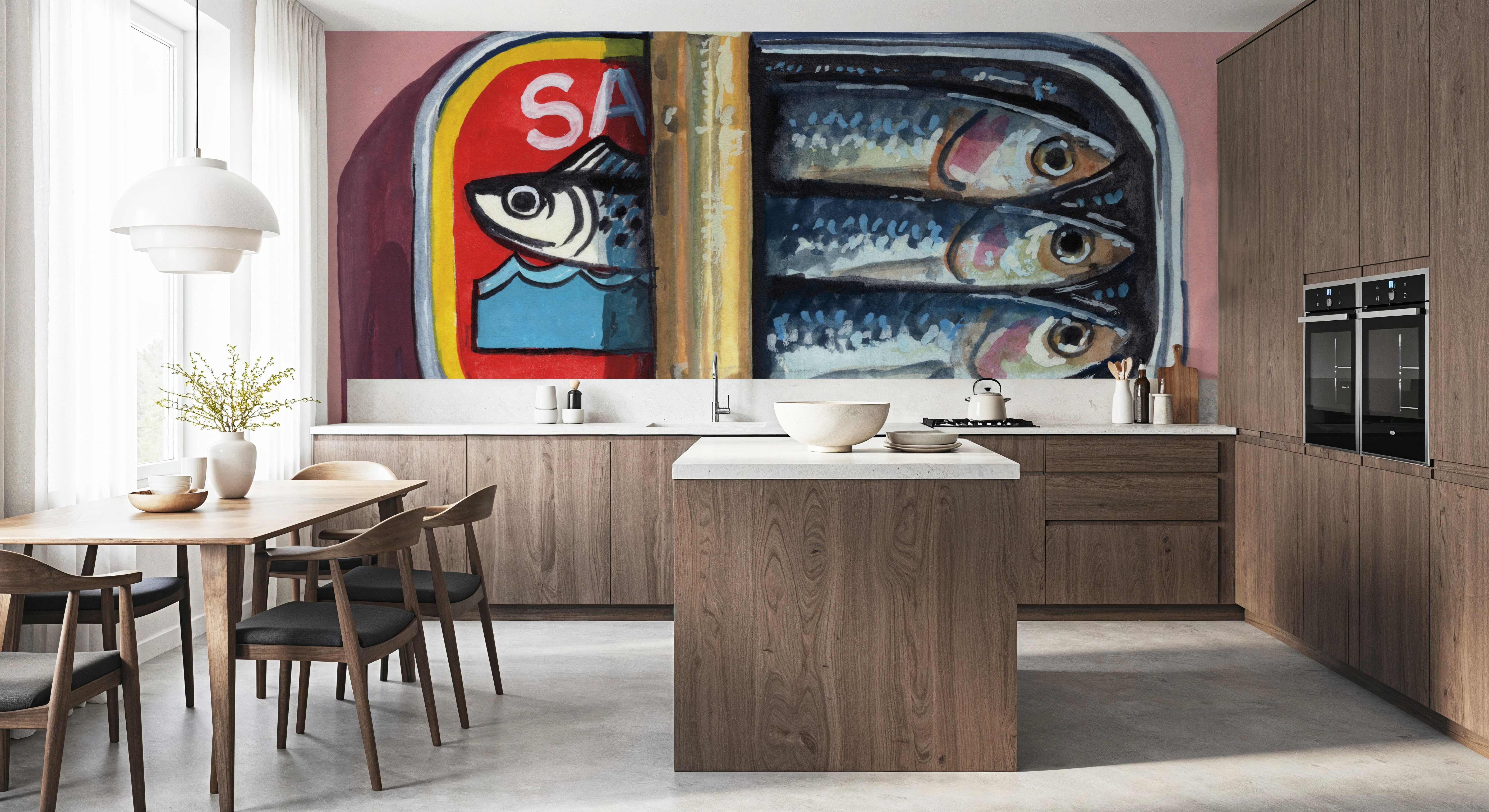 Tinned Trio, Wallpaper