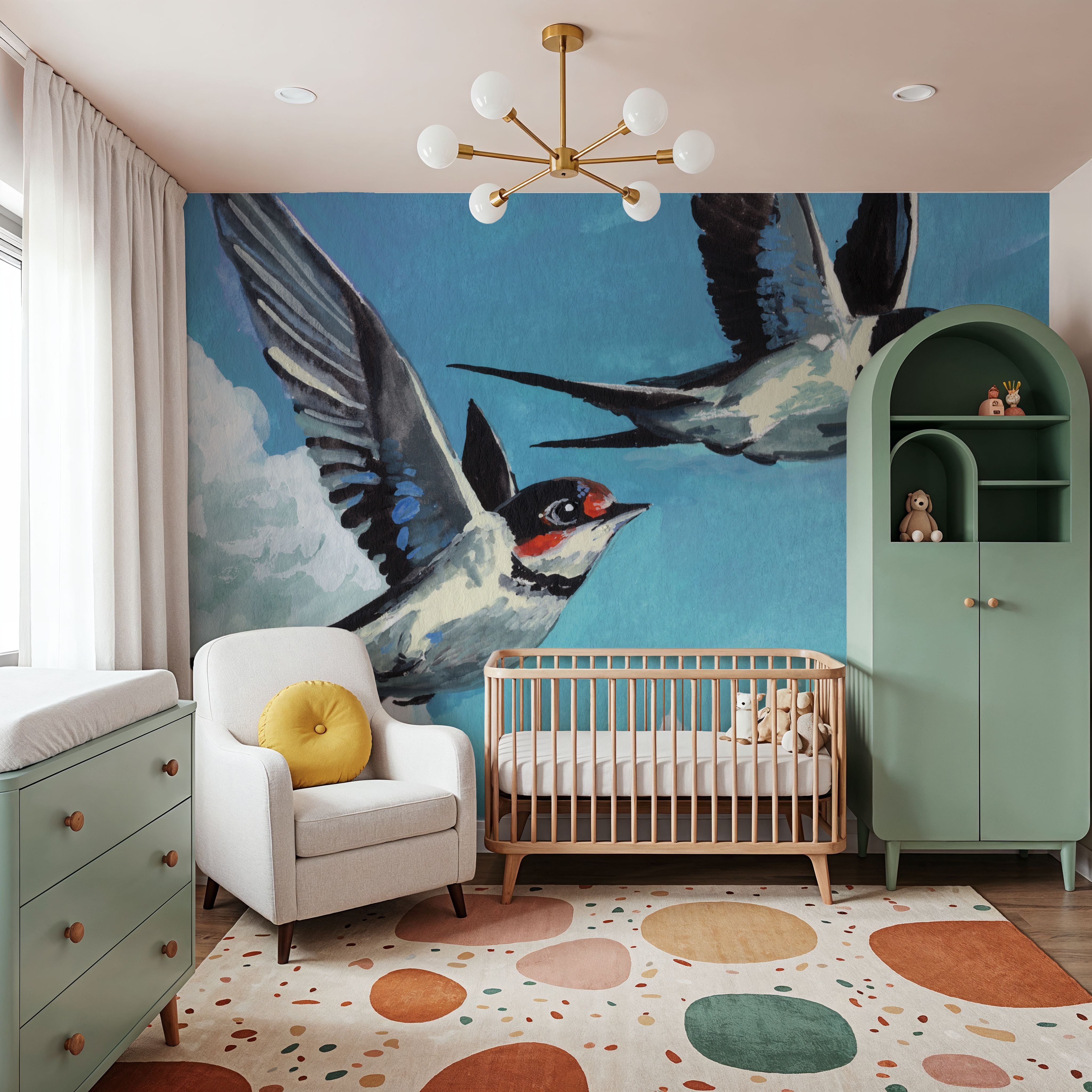 Two Birds in The Clouds