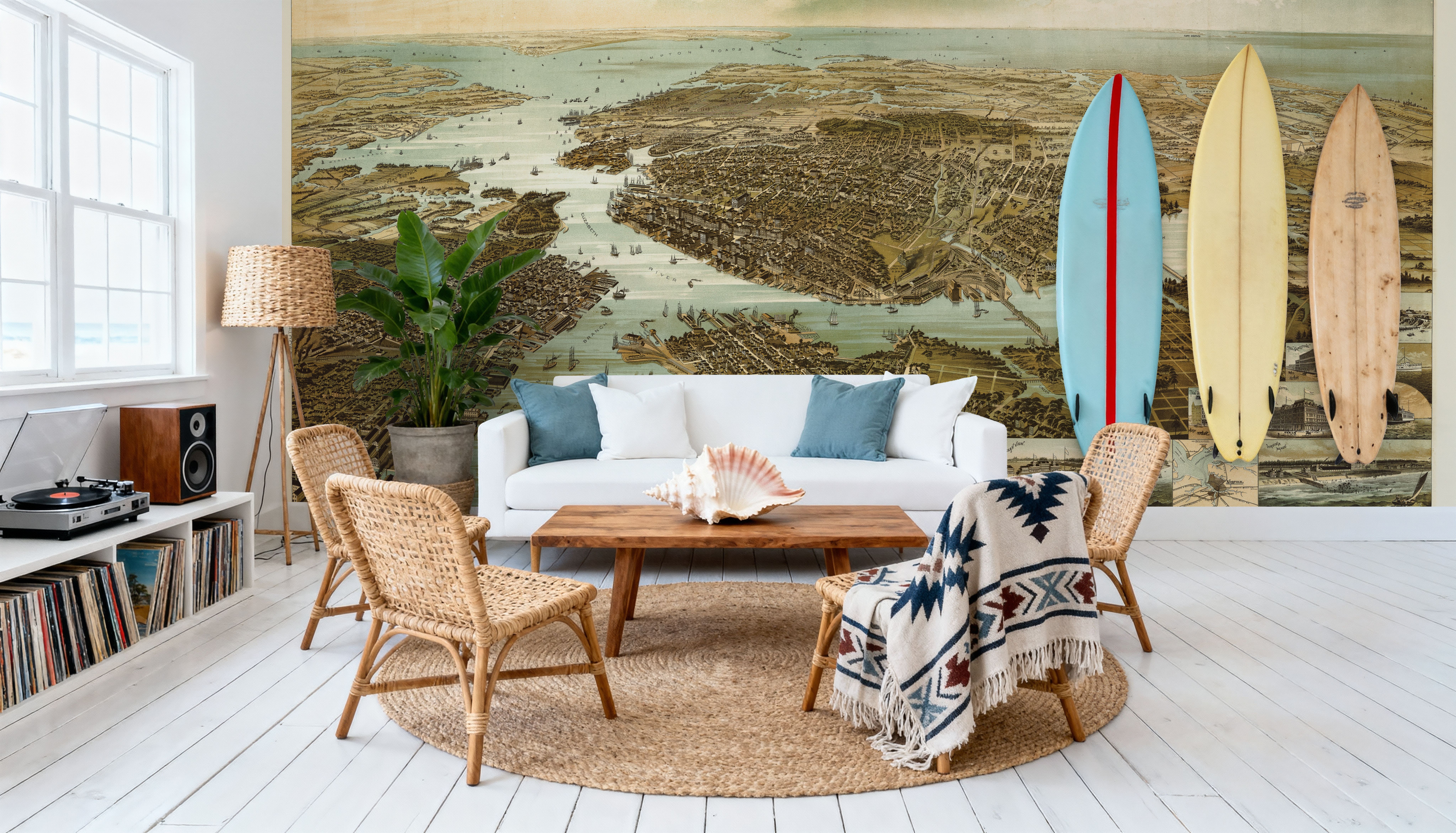 Norfolk 1892, Wallpaper