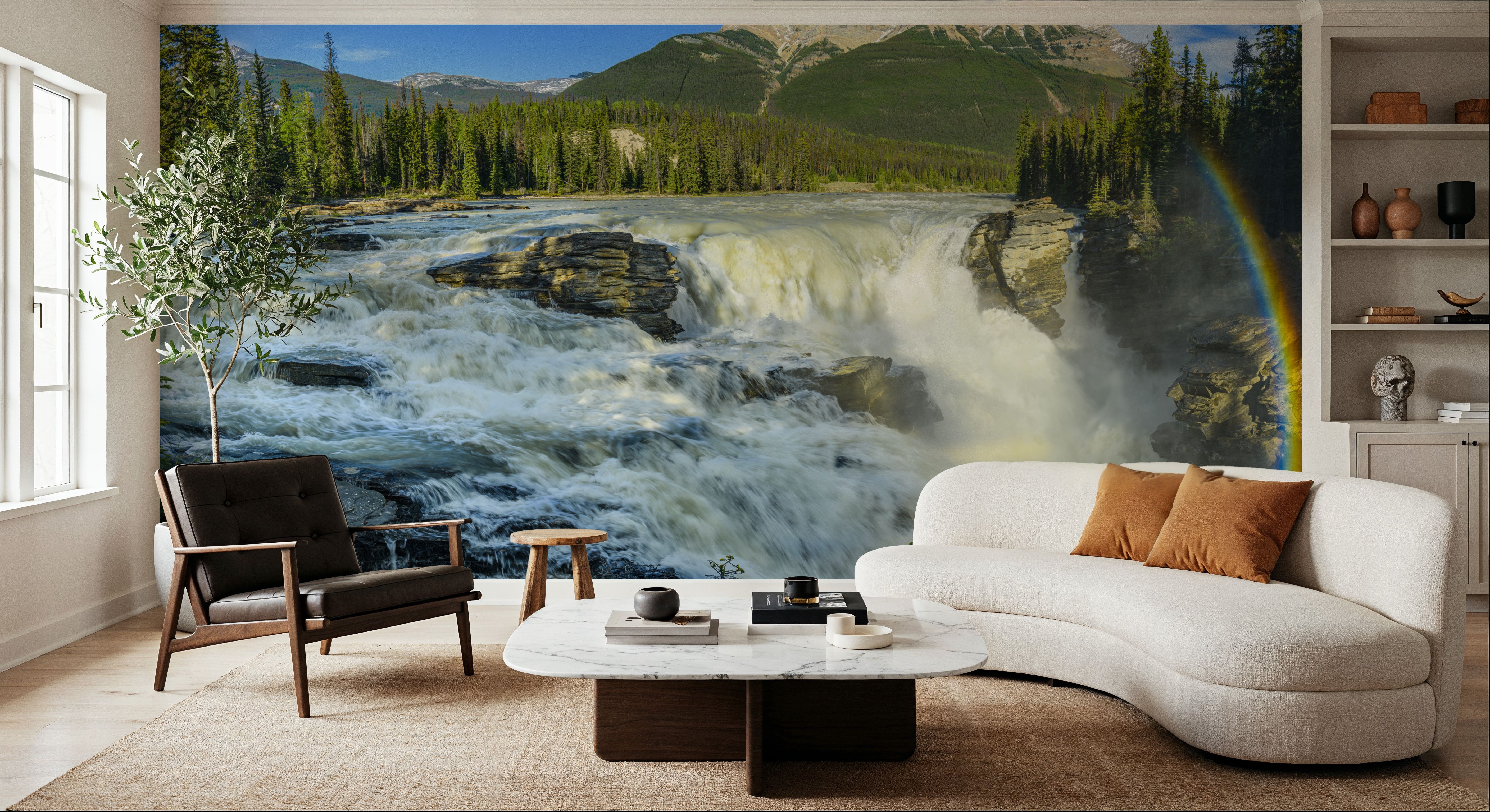 Athabasca River Falls