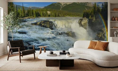 Athabasca River Falls