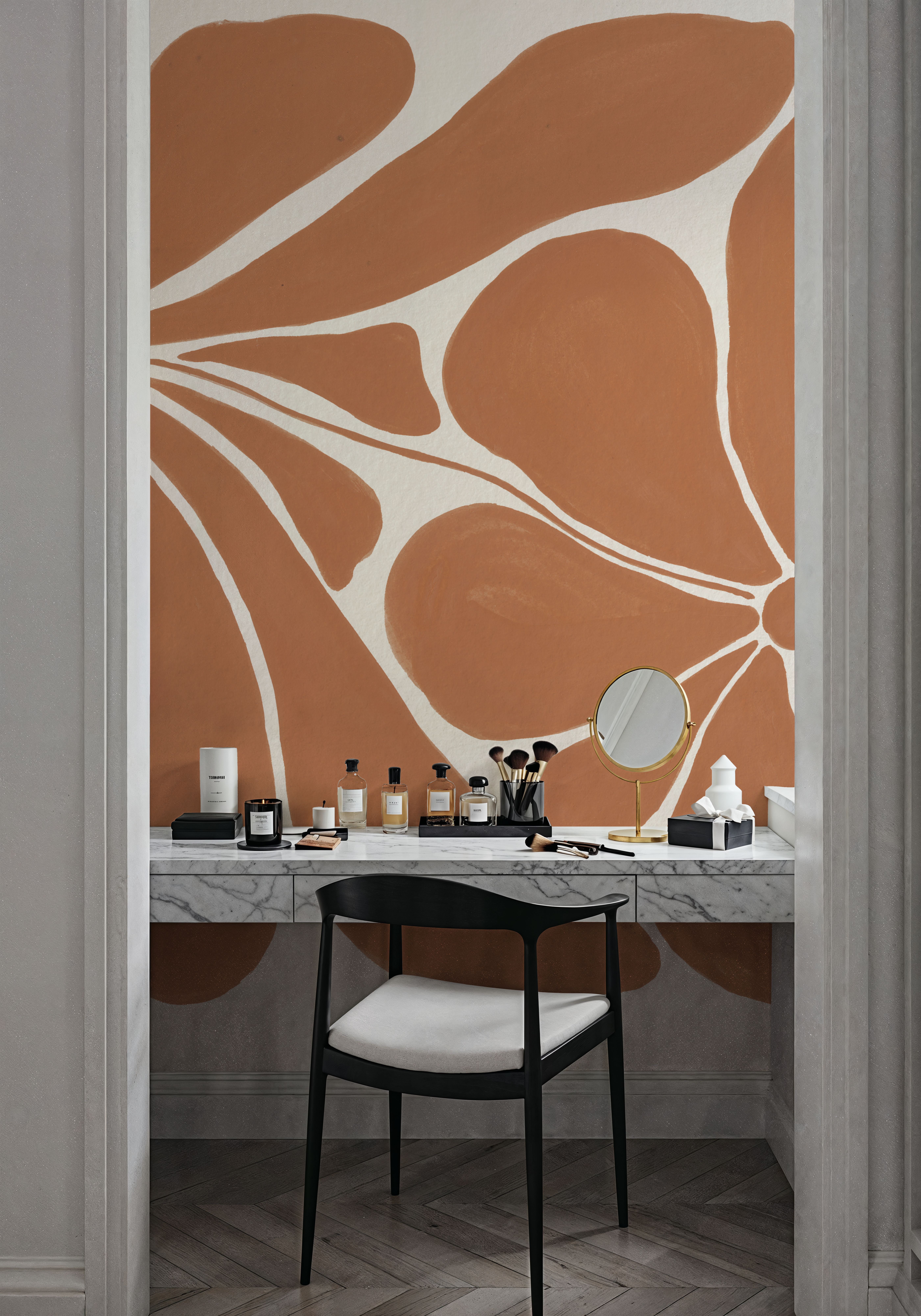 Blooming Joy I Terracotta