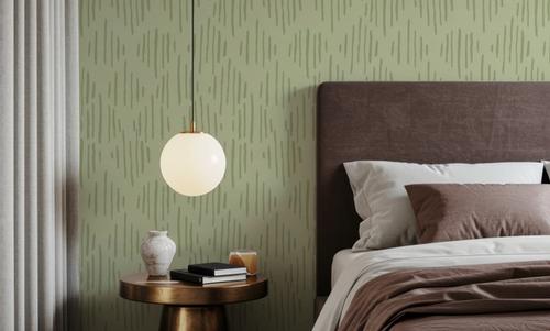 Macrame Lines Green
