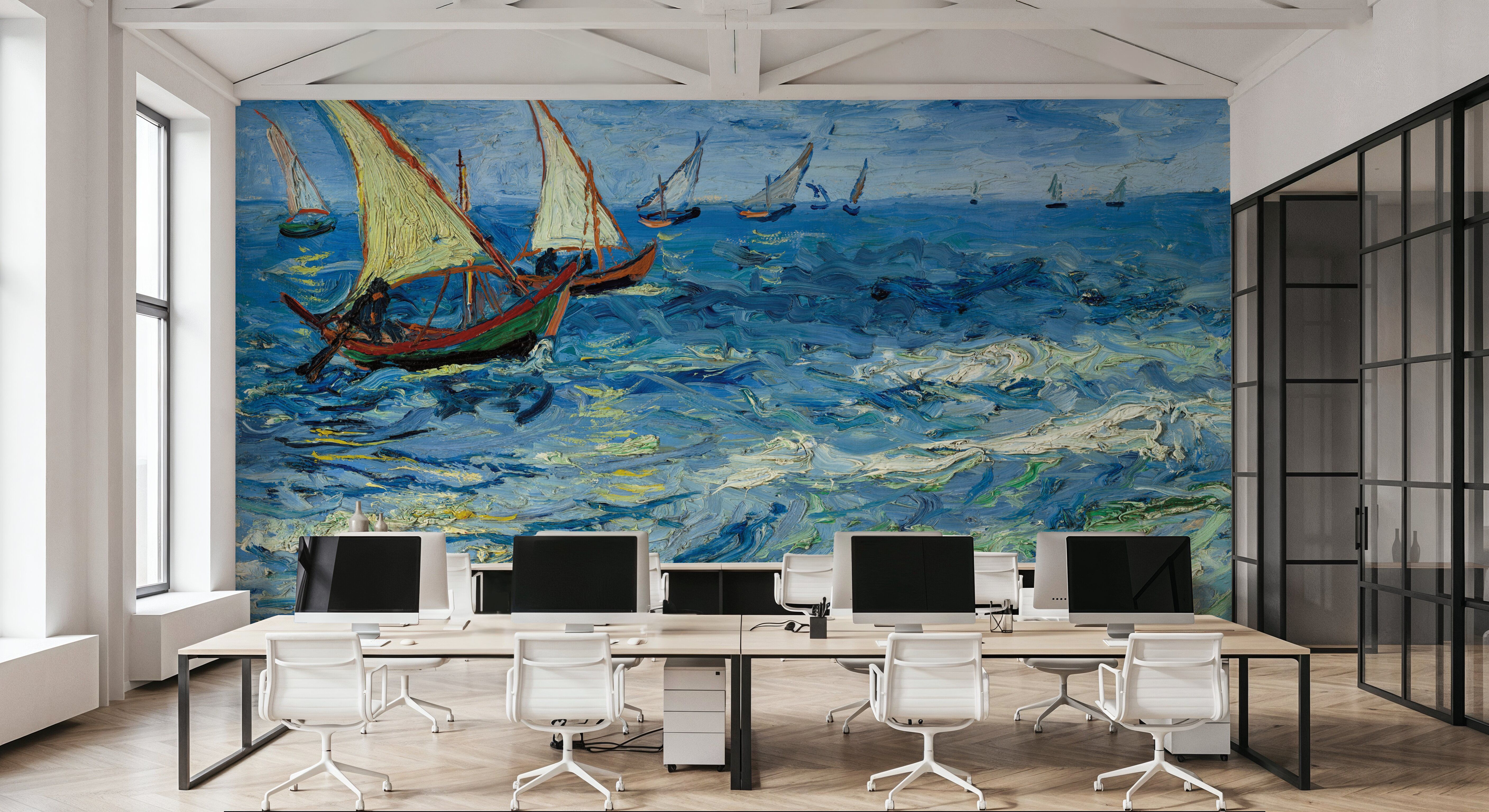 Seascape at Saintes-Maries