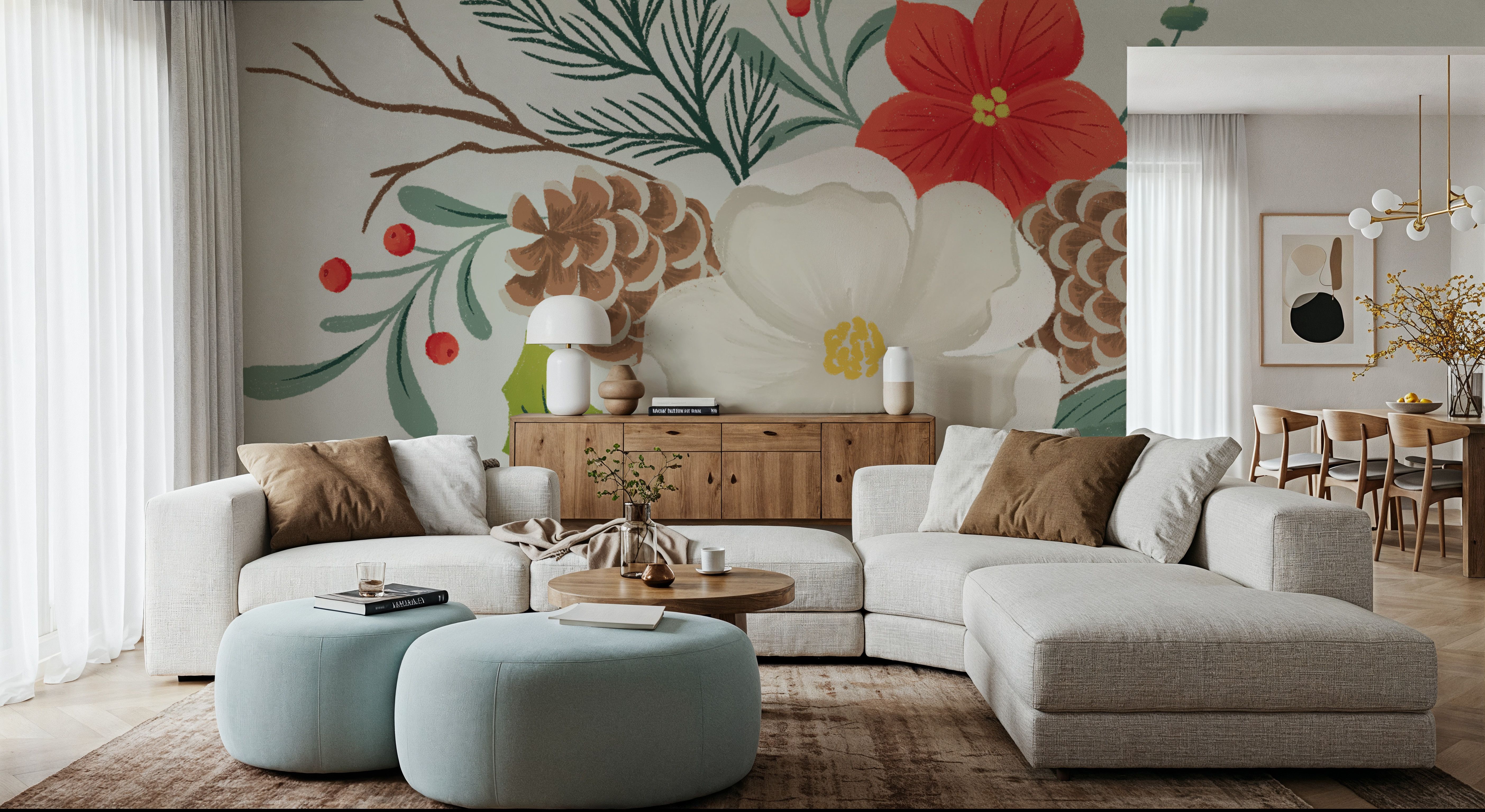 Winter Arrangements II, Papel de parede
