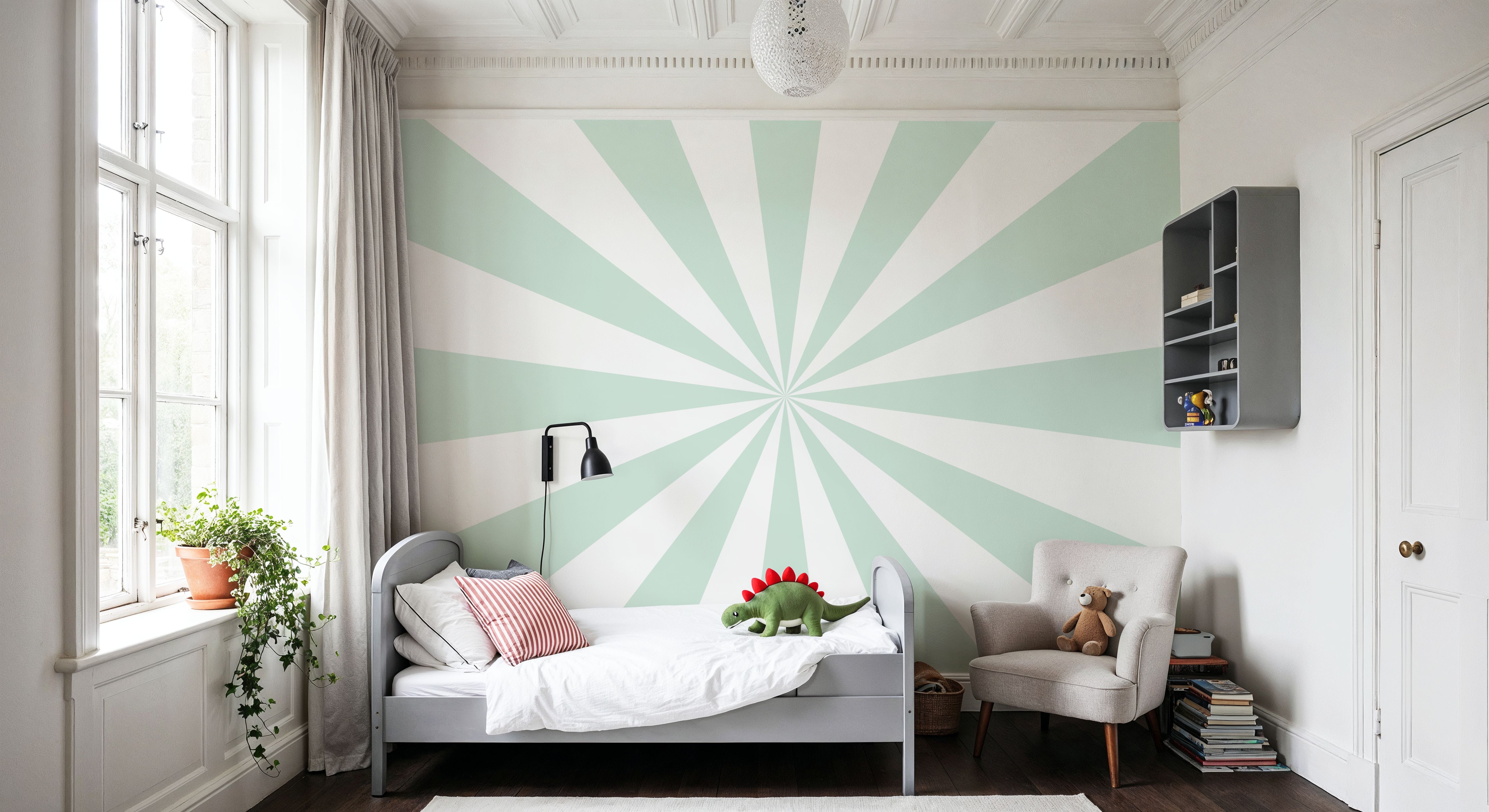 Circus Ceiling, Mint Green