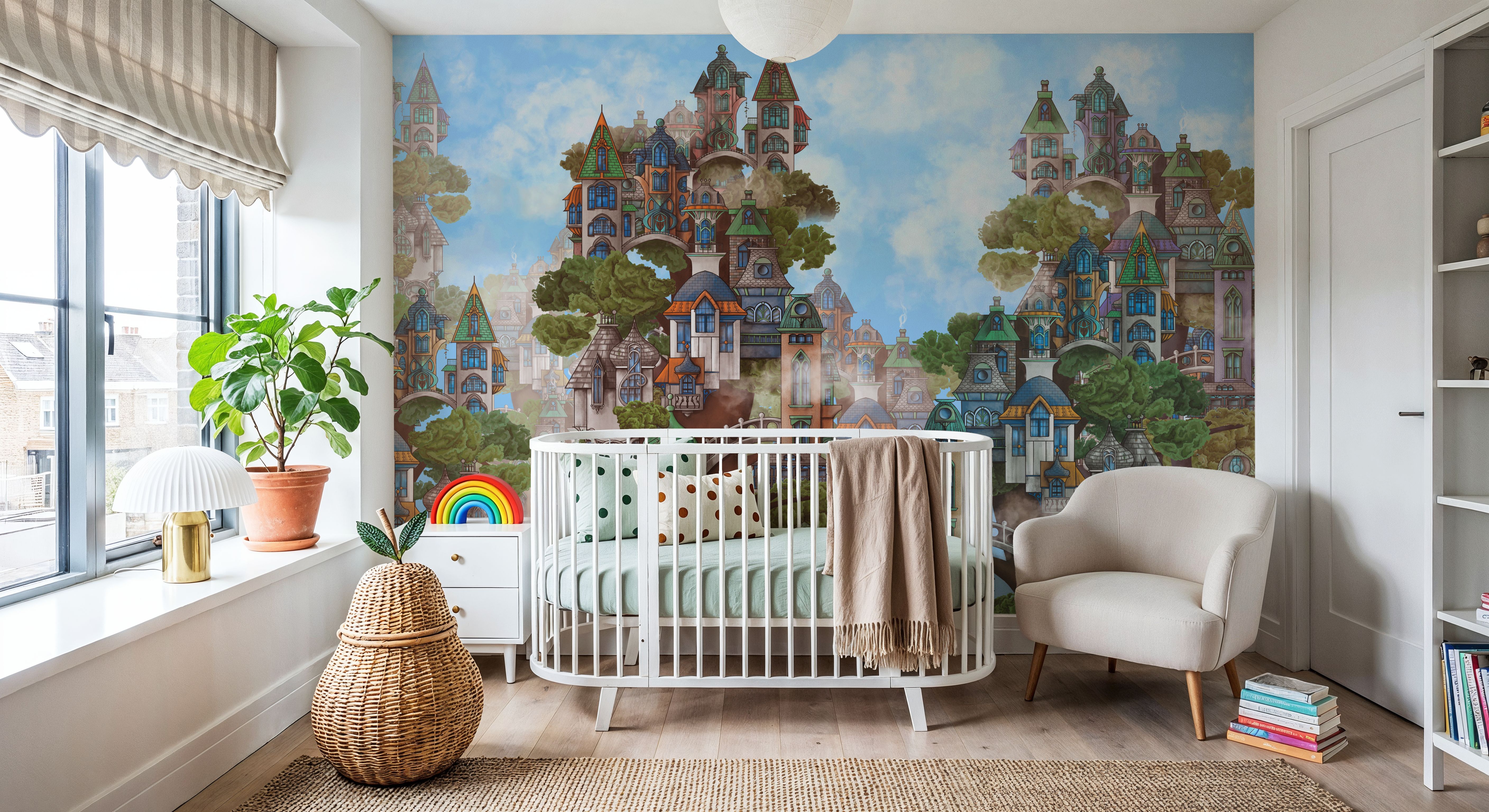 Treehouse Neighborhood Warm Bright