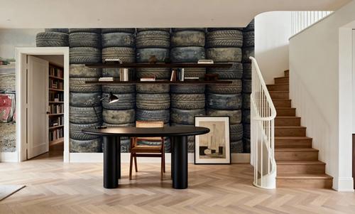 Tire Wall - Stacked Series