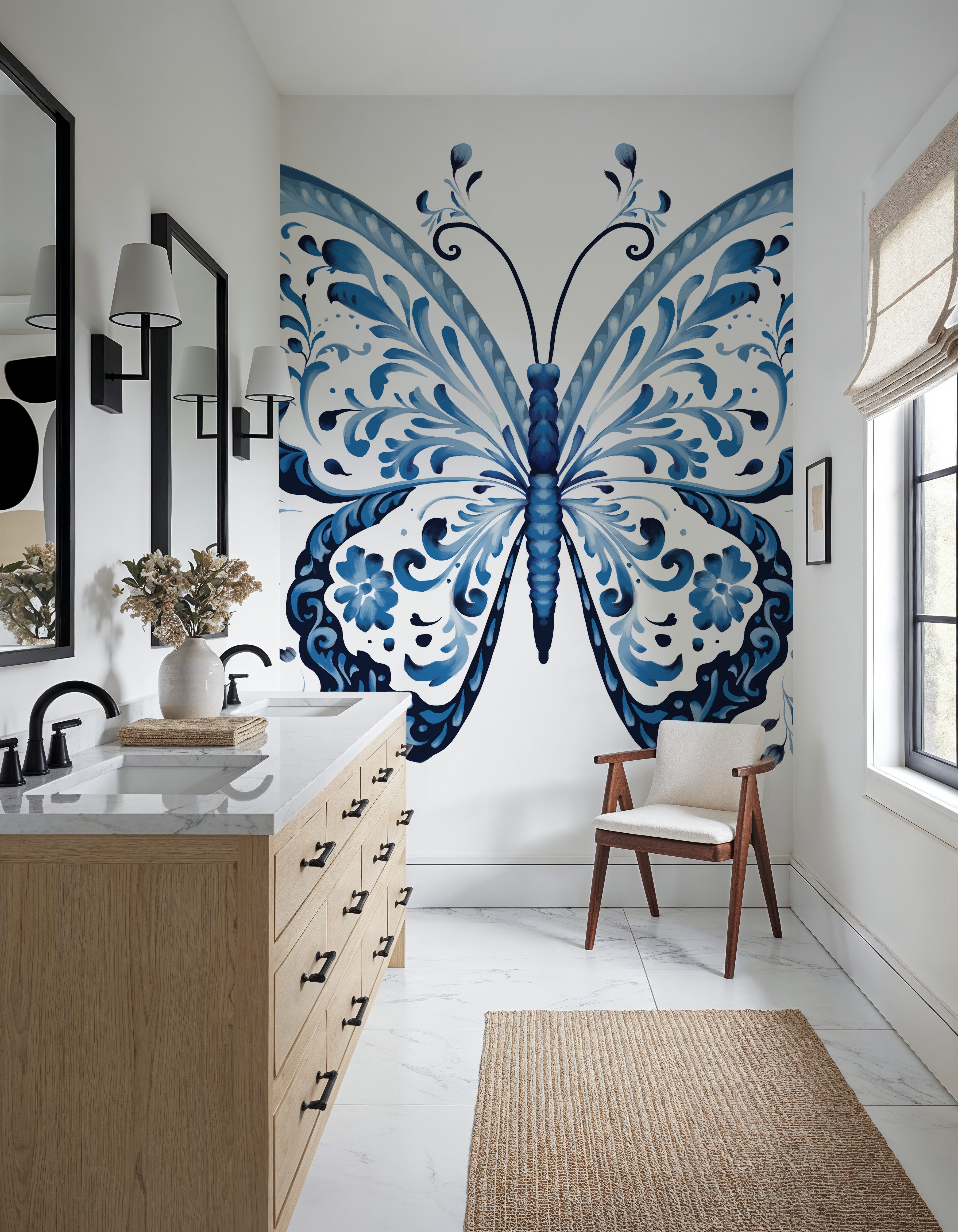 Blue Butterfly I