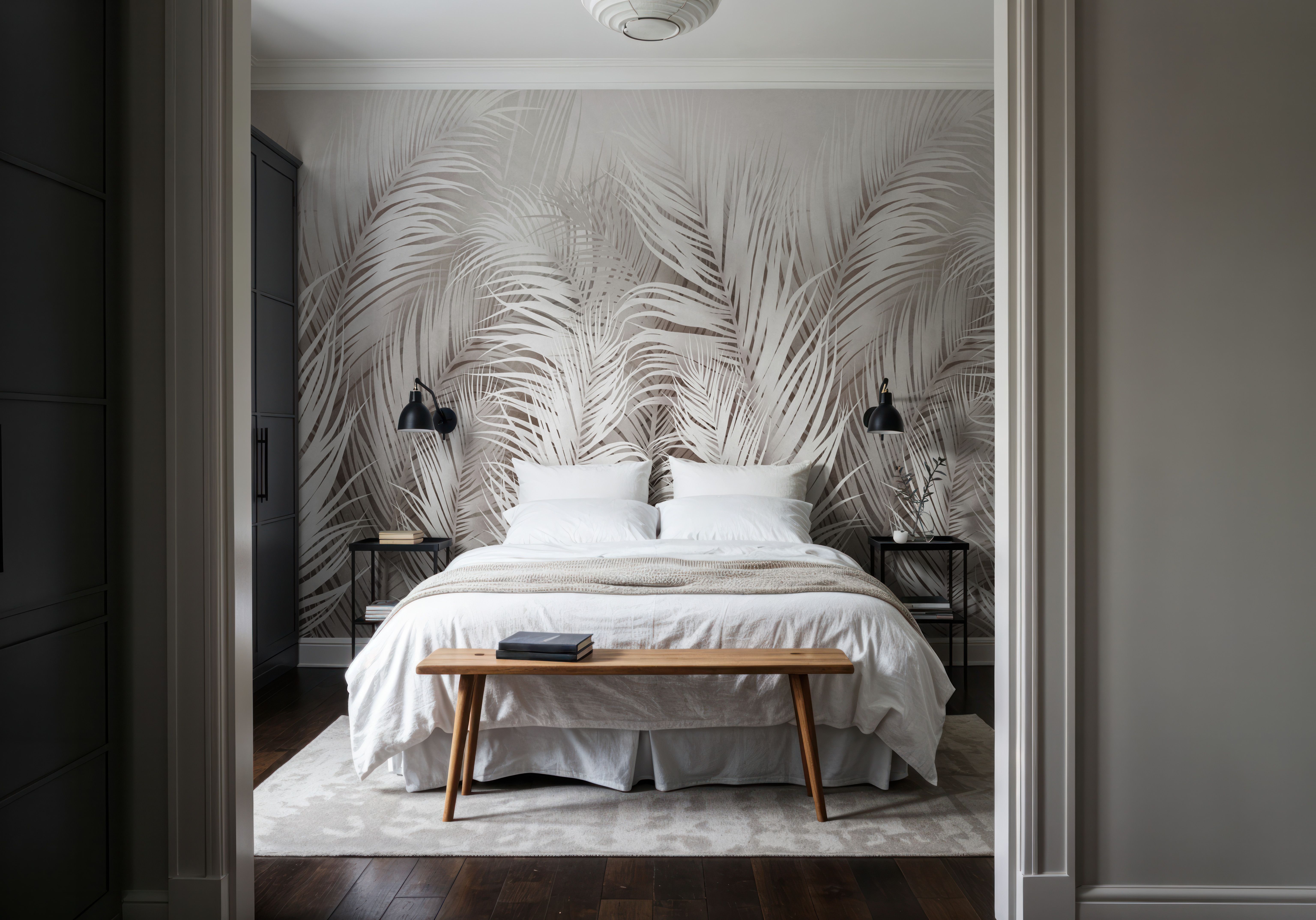 Palm Leaves, Wallpaper