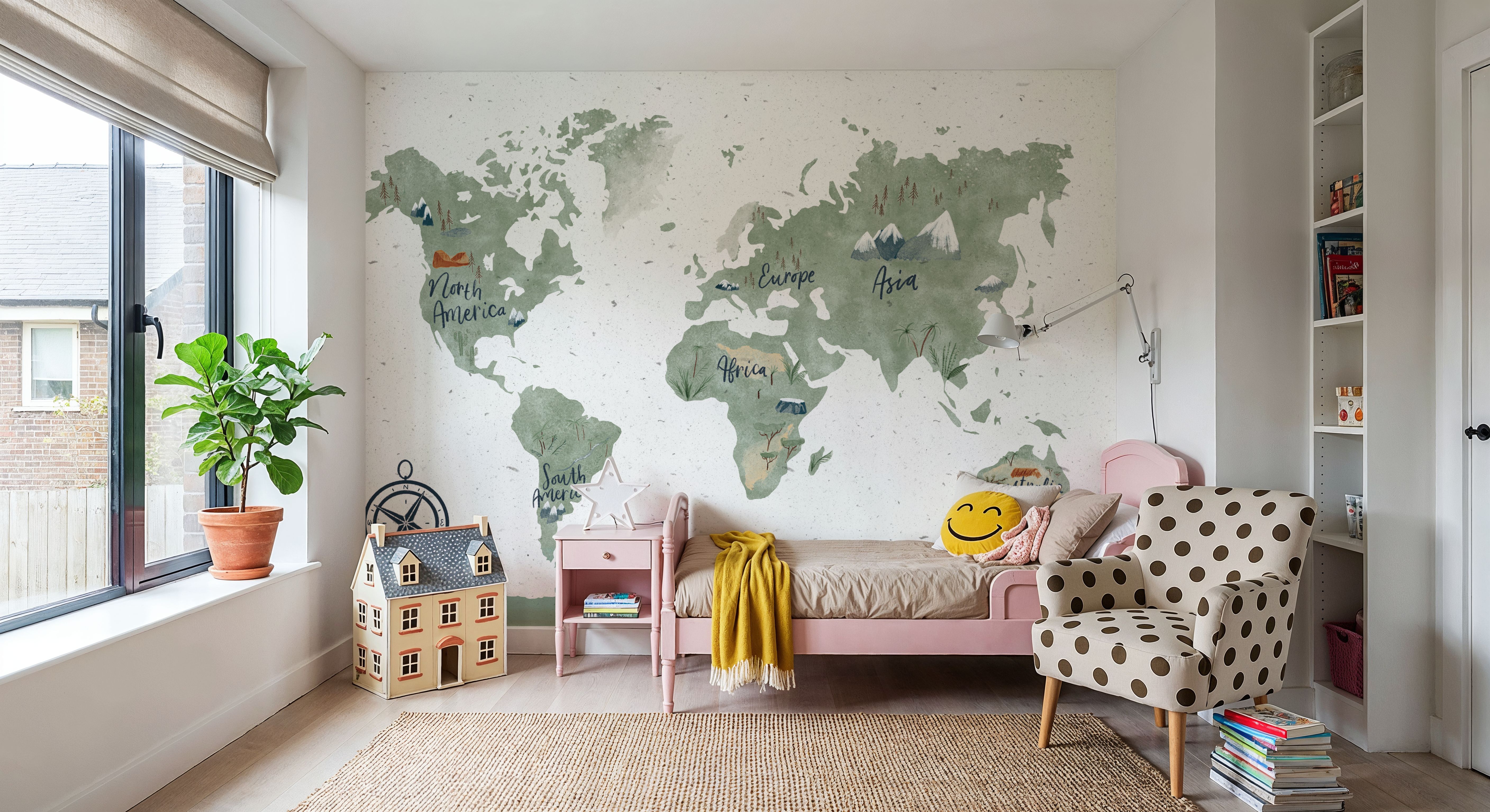Scandi Map White