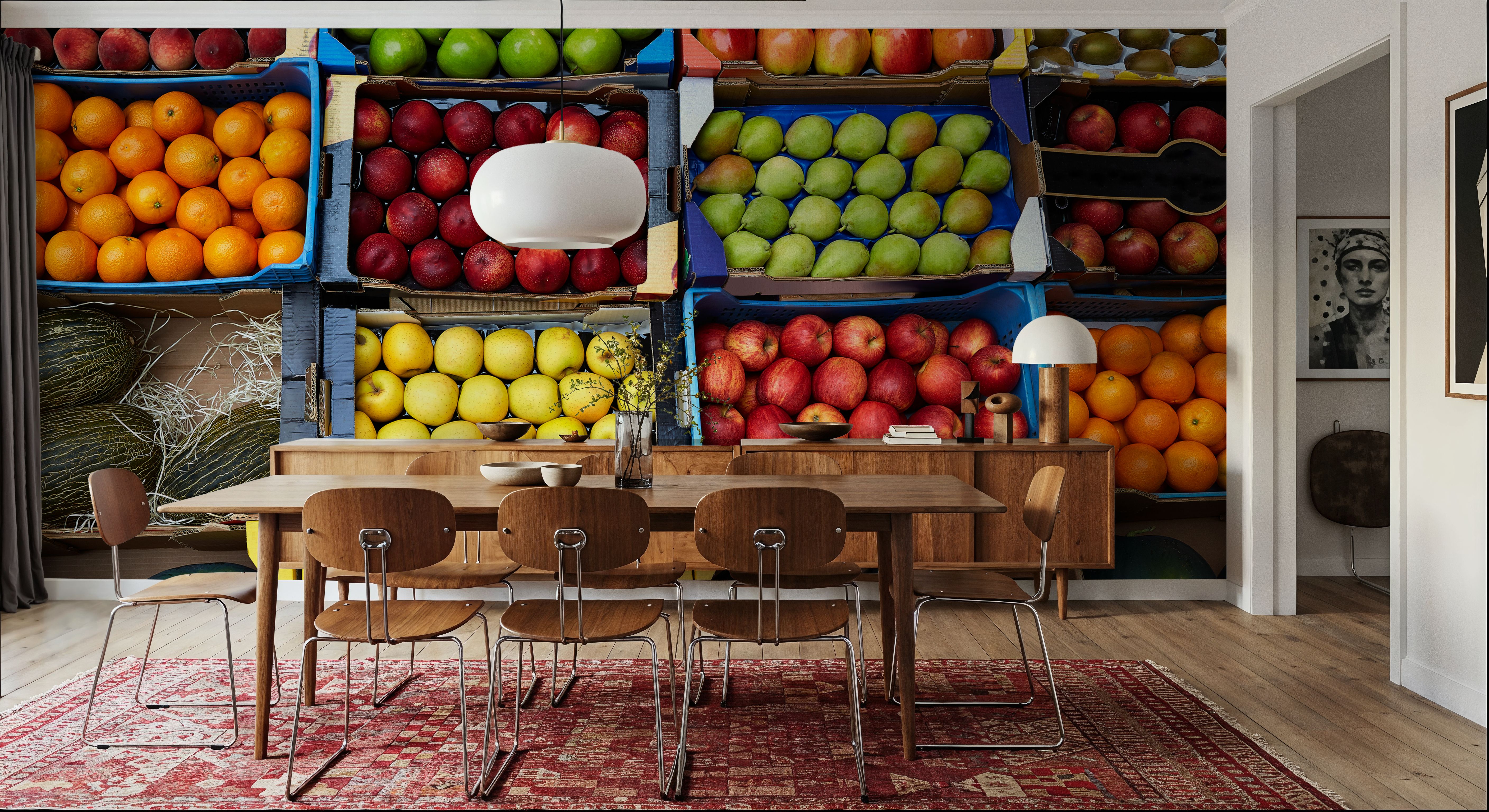 Fruits at Display