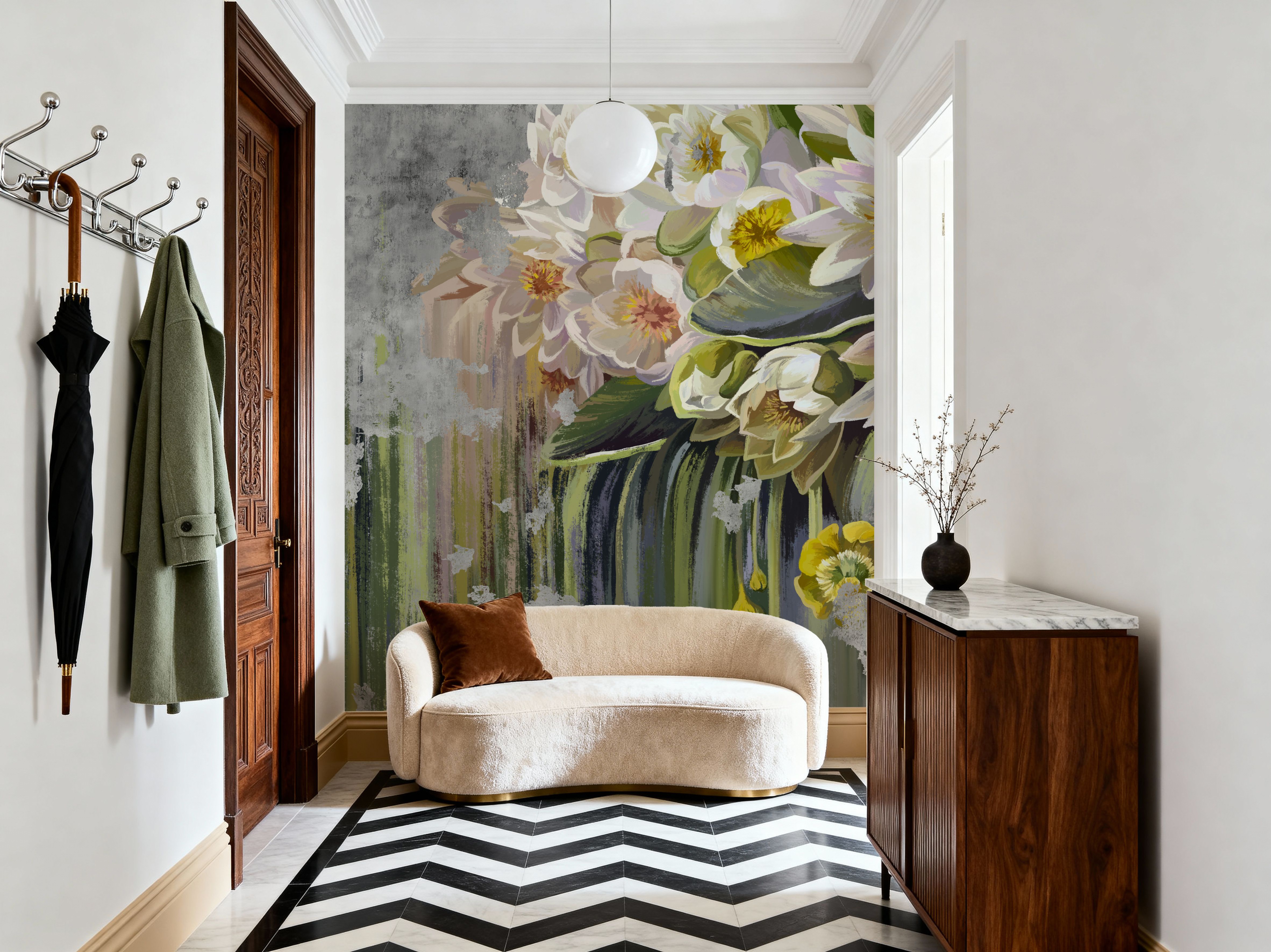 Painted Vintage Lilies