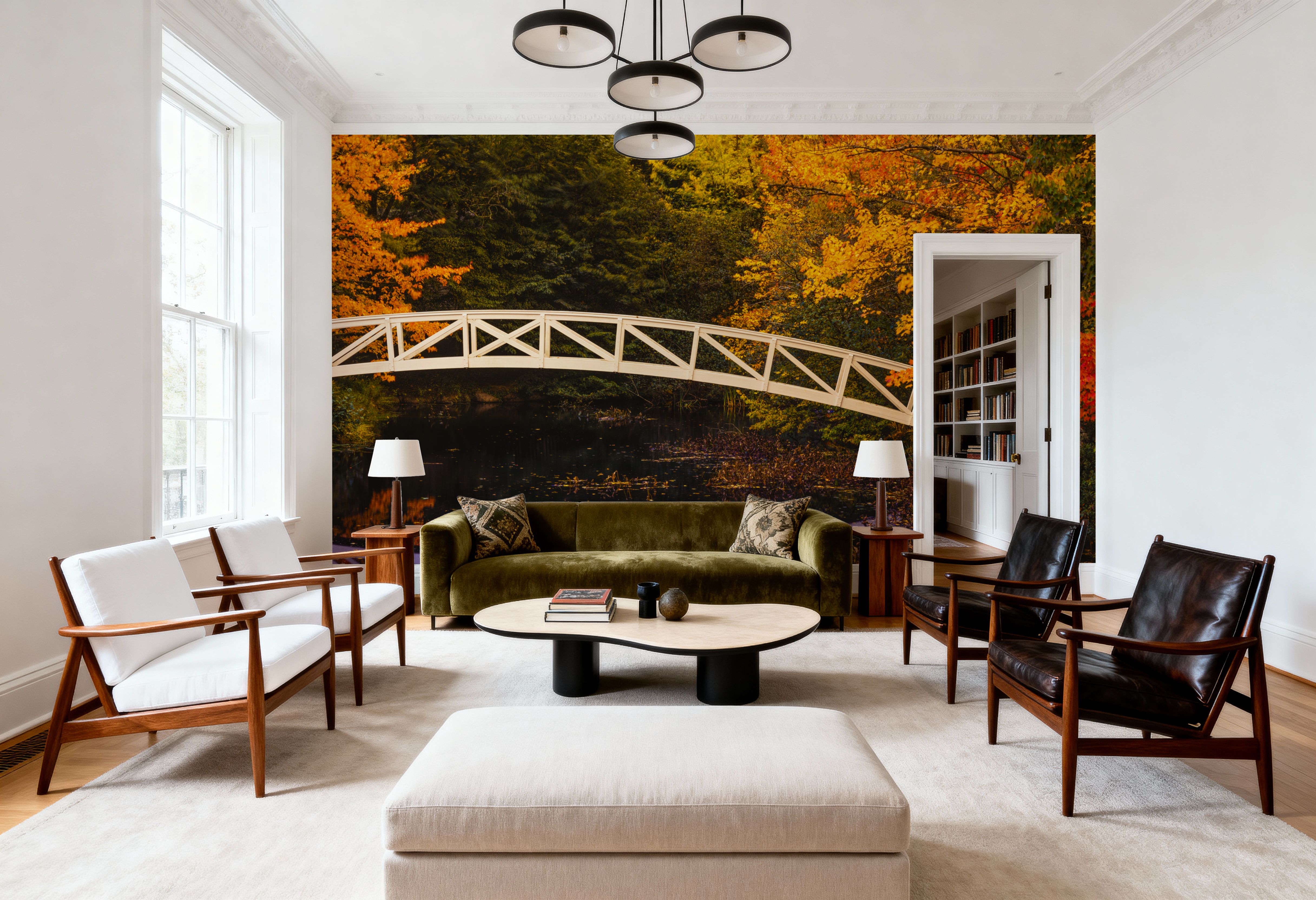 Autumn Footbridge
