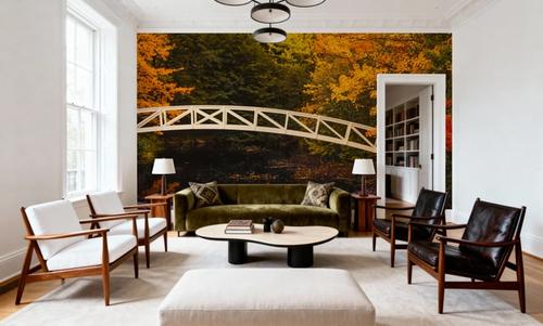 Autumn Footbridge
