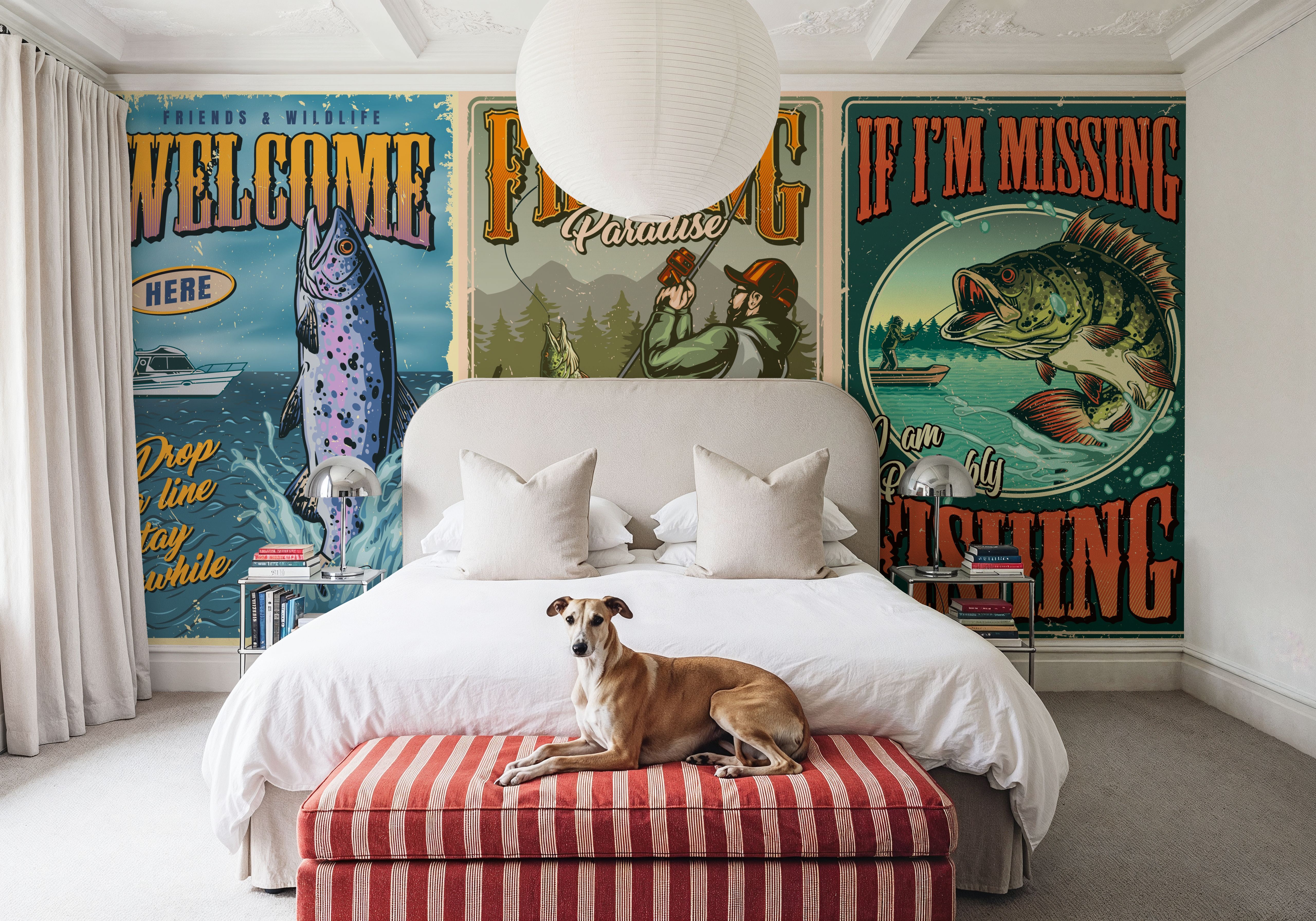 Fishing Posters, Wallpaper