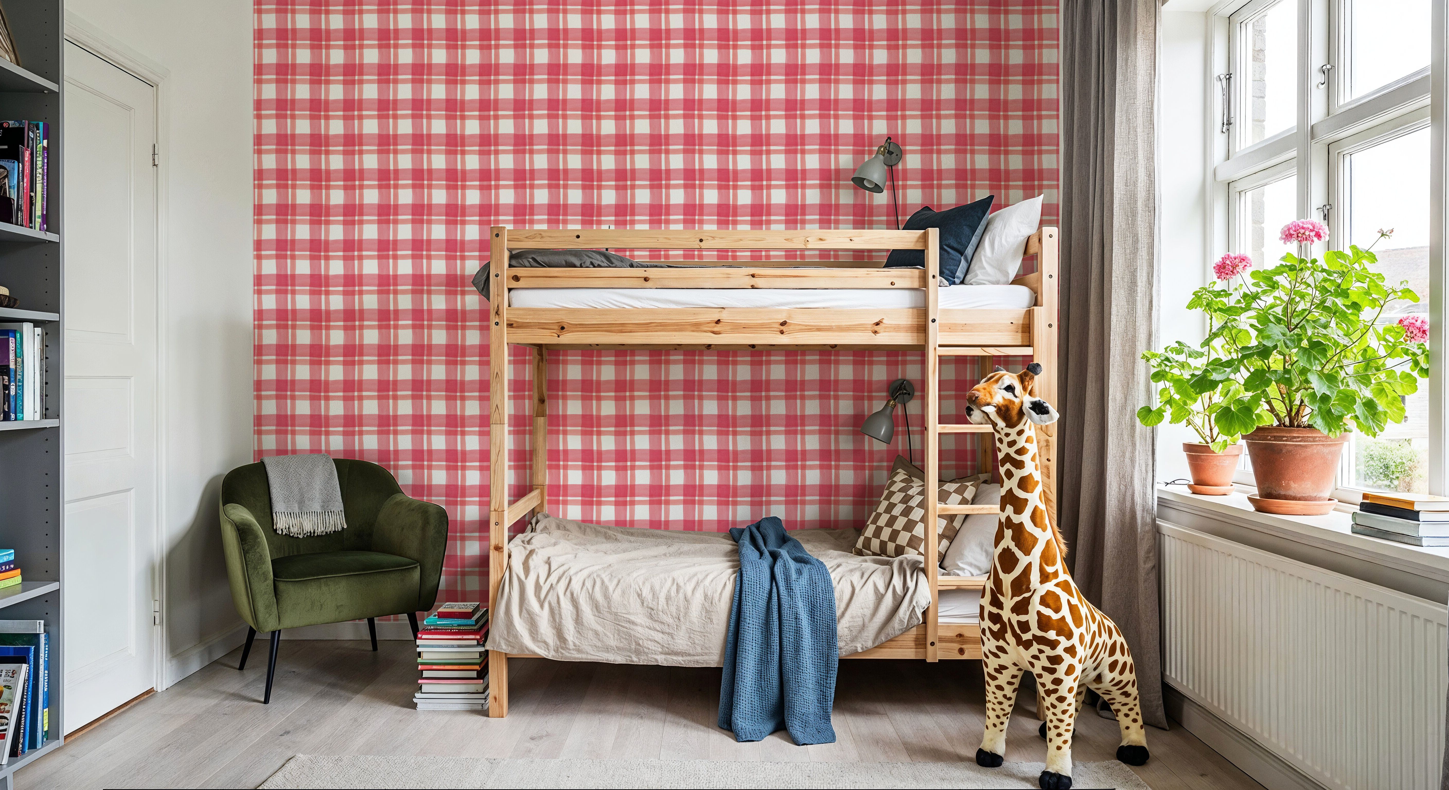 Summer Plaid Red