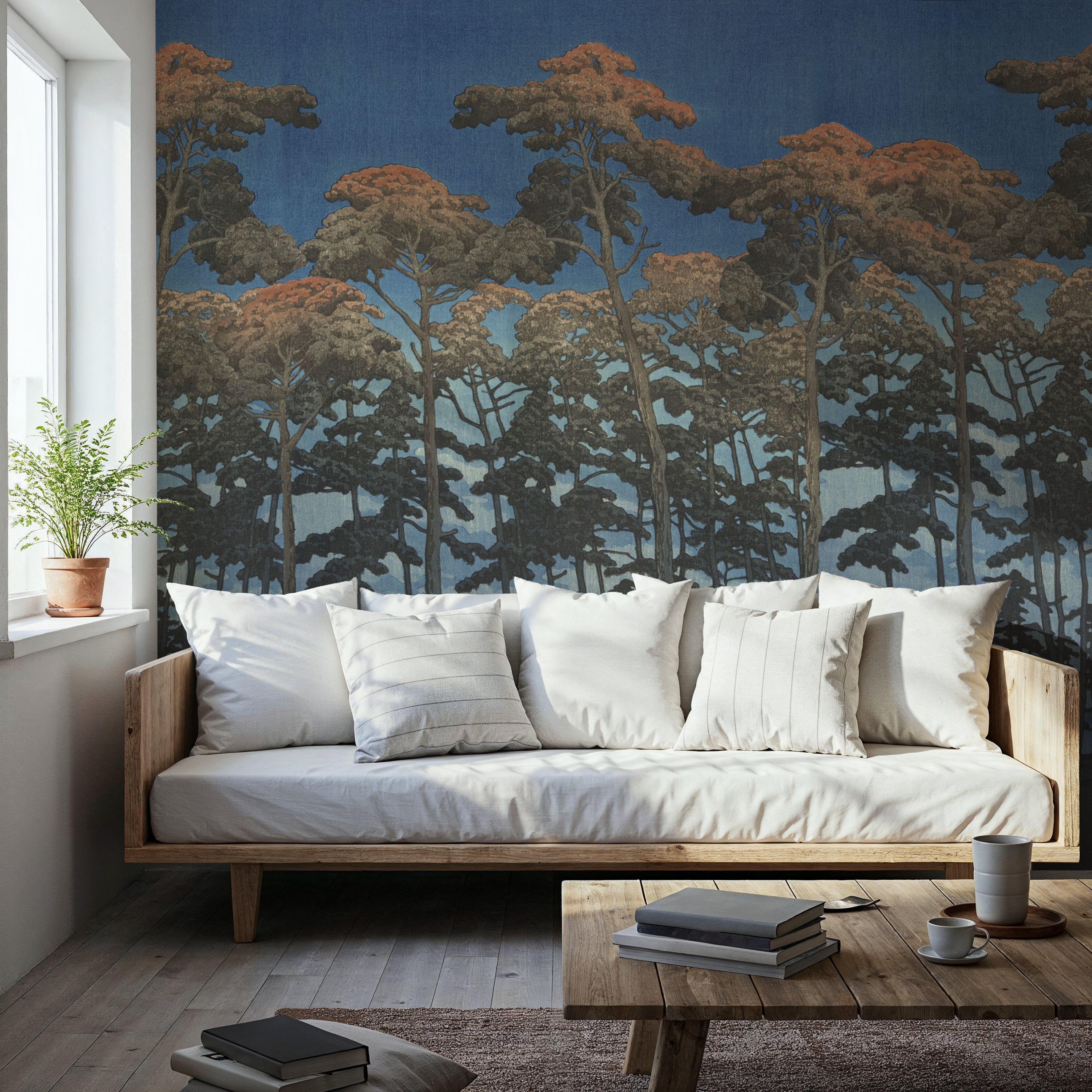 Tranquil Pinescape, Night