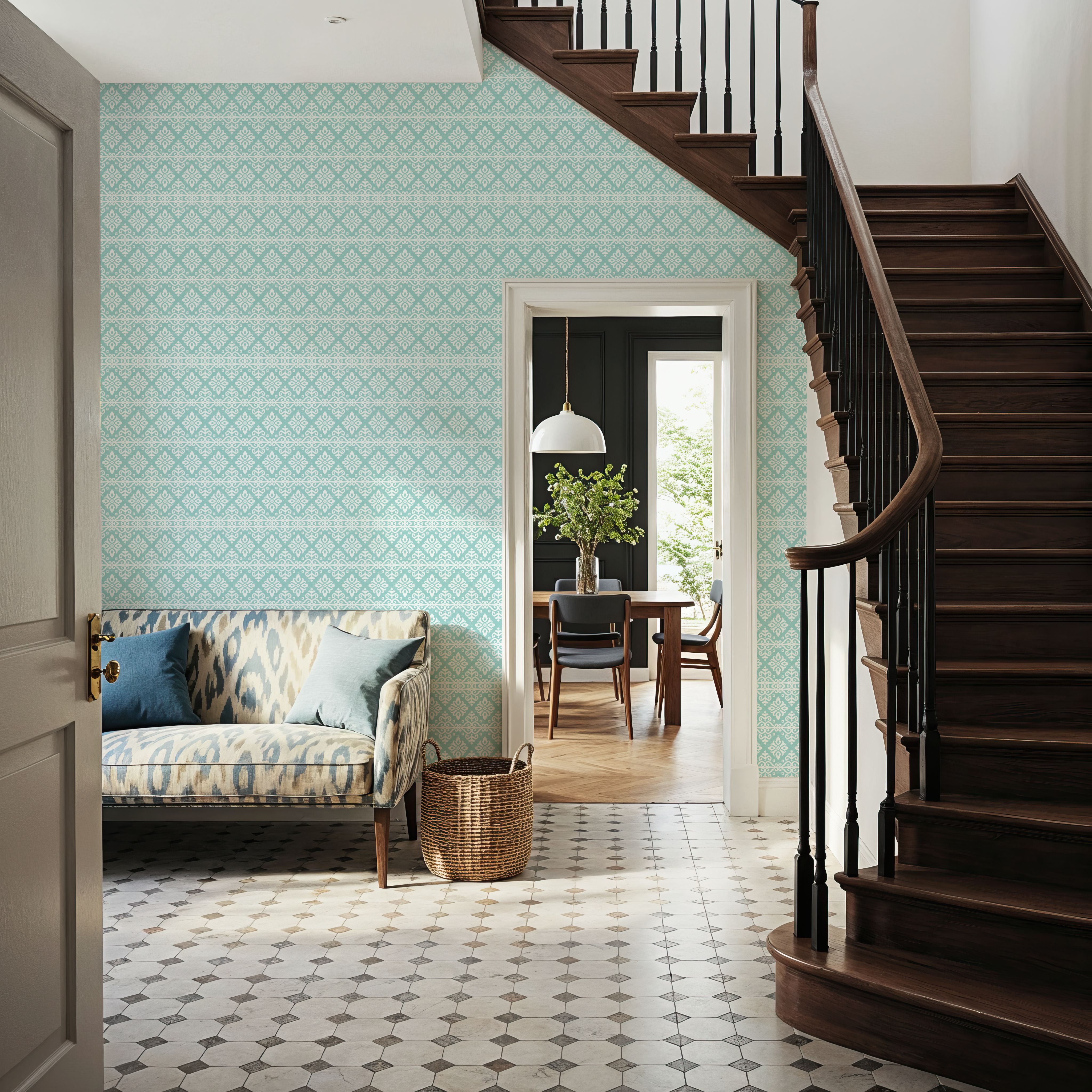 Amadora Squares Light Blue