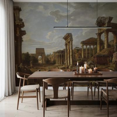 A Capriccio of the Roman Forum