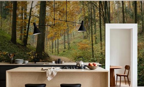 Golden Forest Path