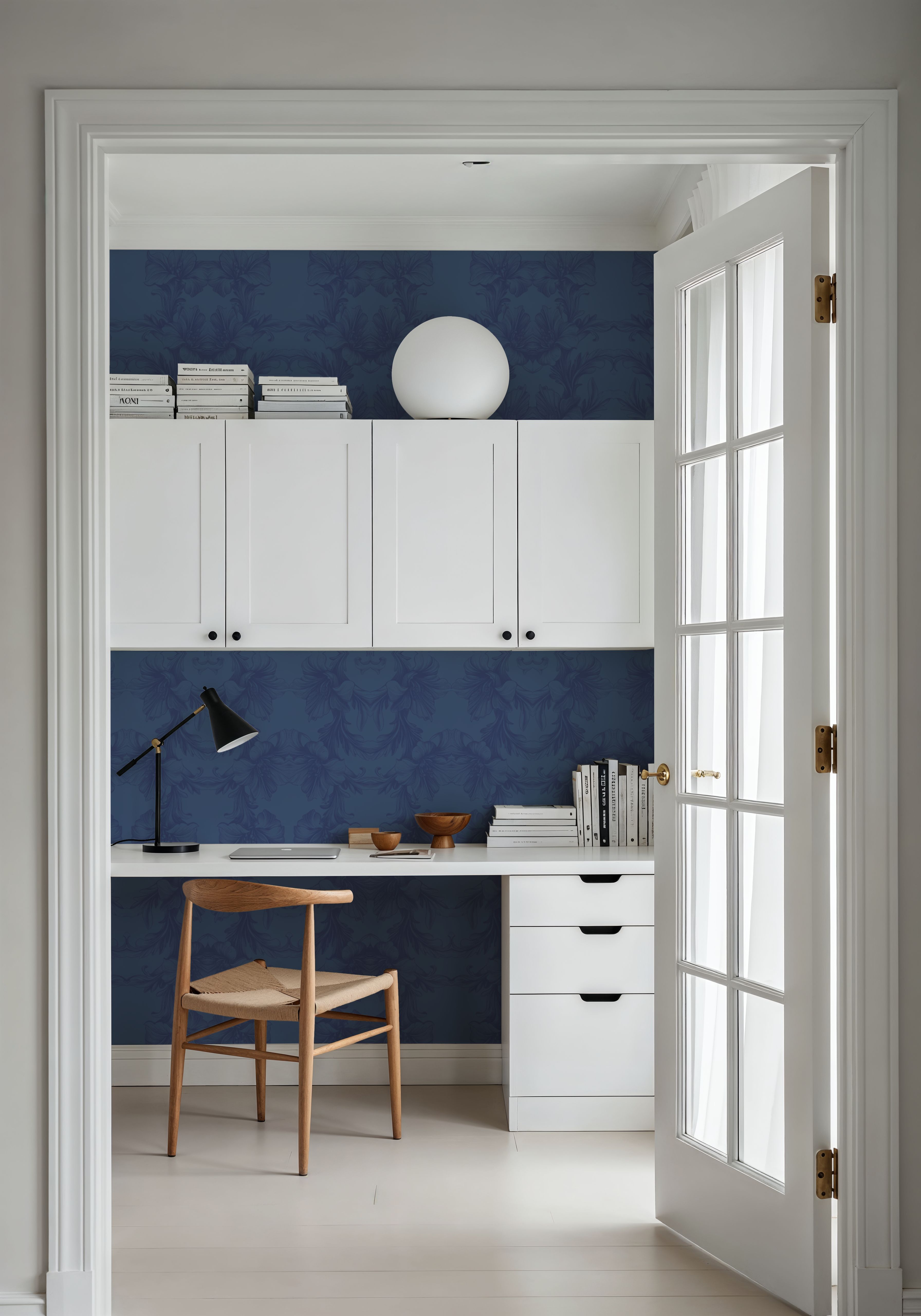 Flower Bridges Small Blue