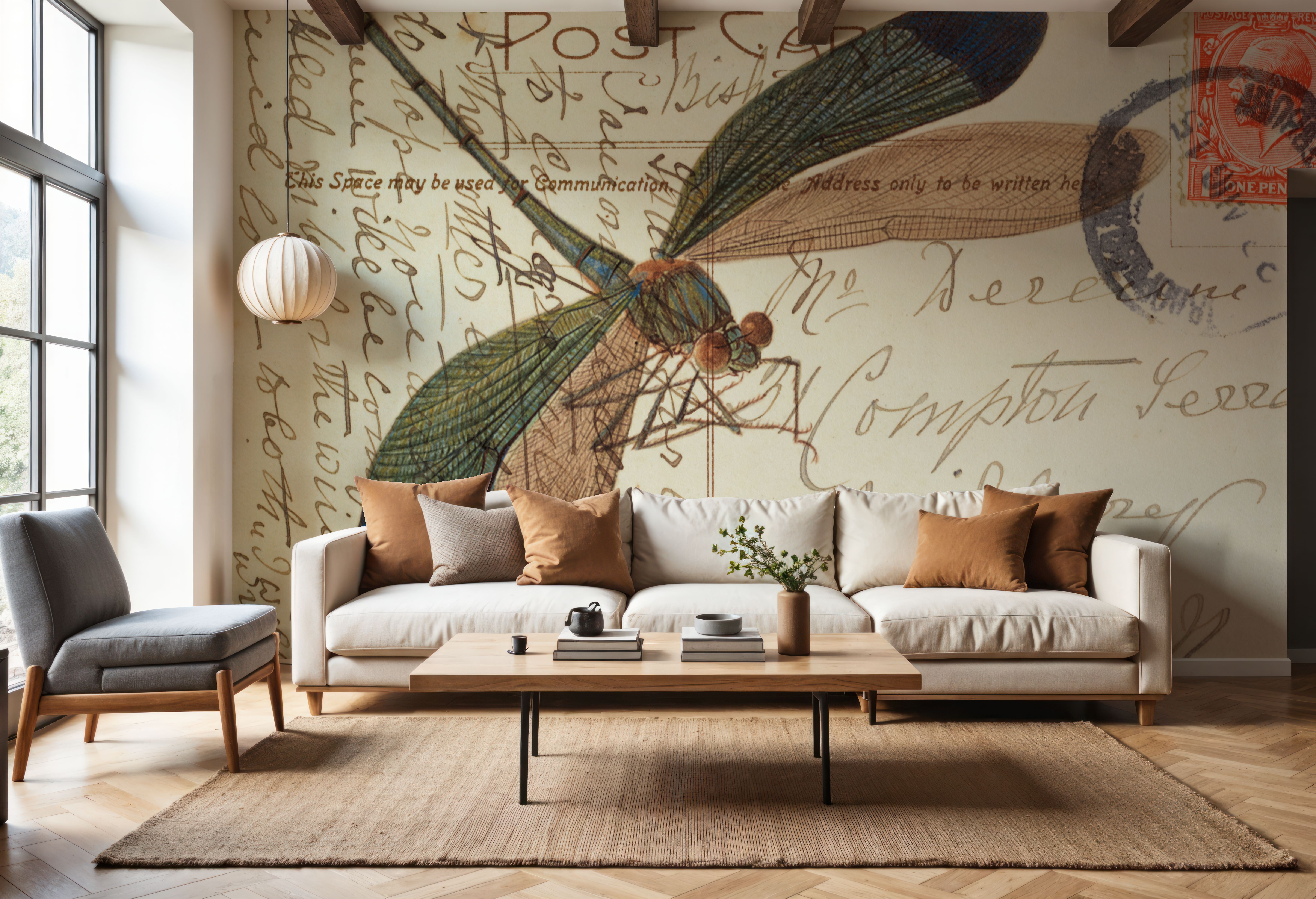 Dragonfly Postcard I