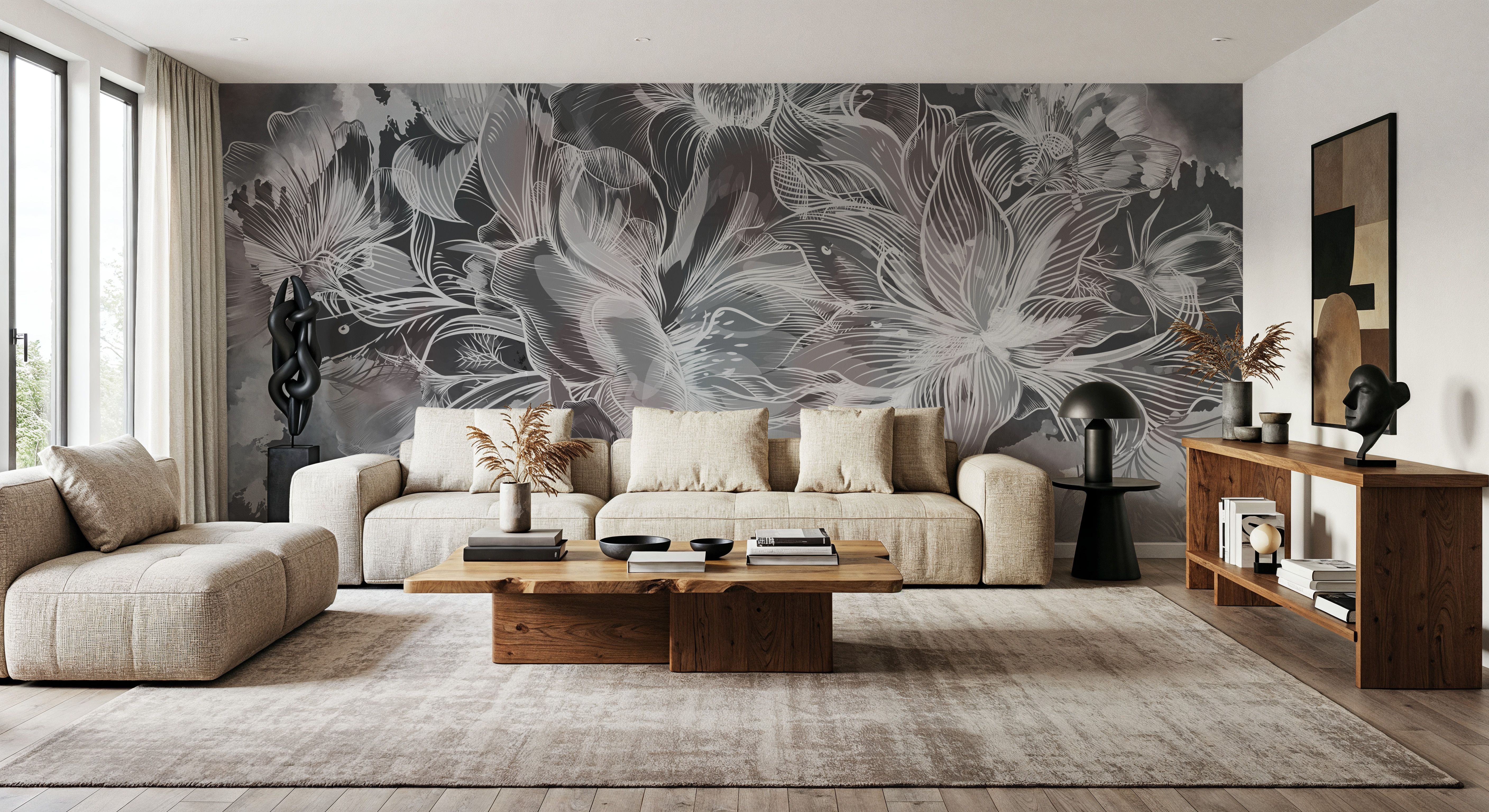 Seeing Through Leaves Dark, Wallpaper