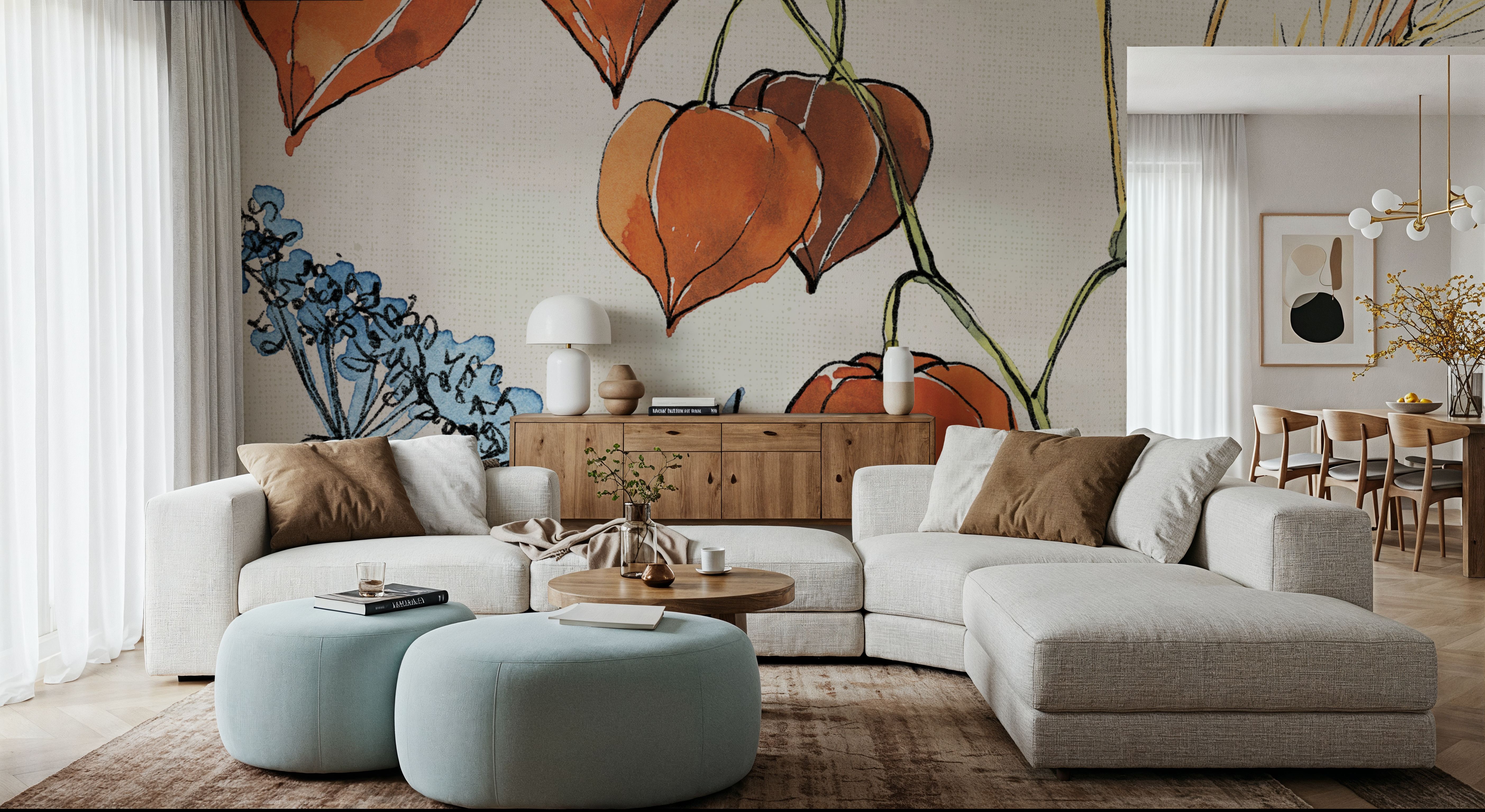 Fall Sweet Fall VII, Behang