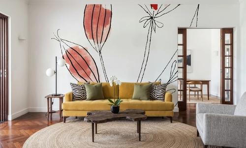 Line Flower I