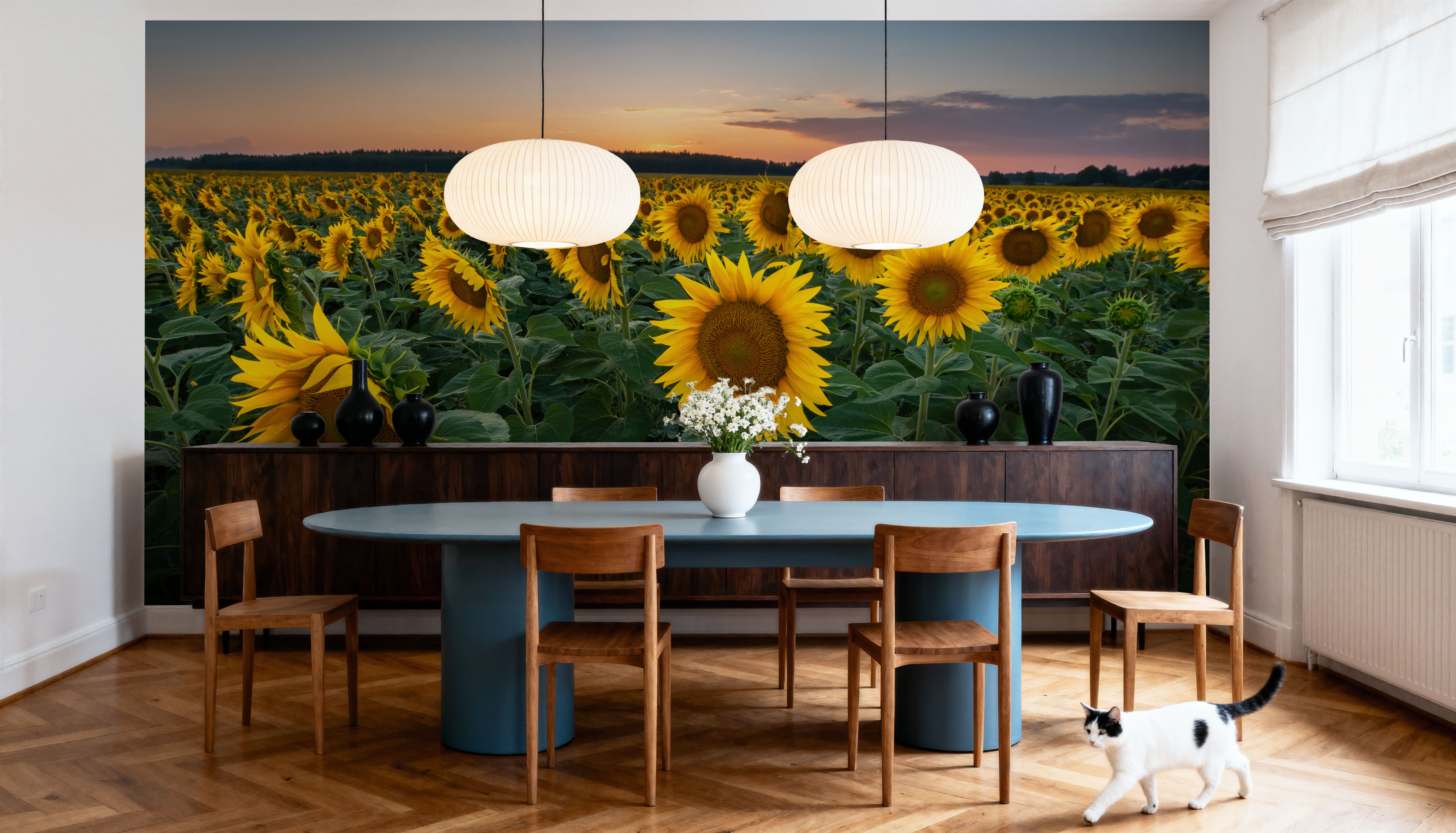 Proud Sunflower Field