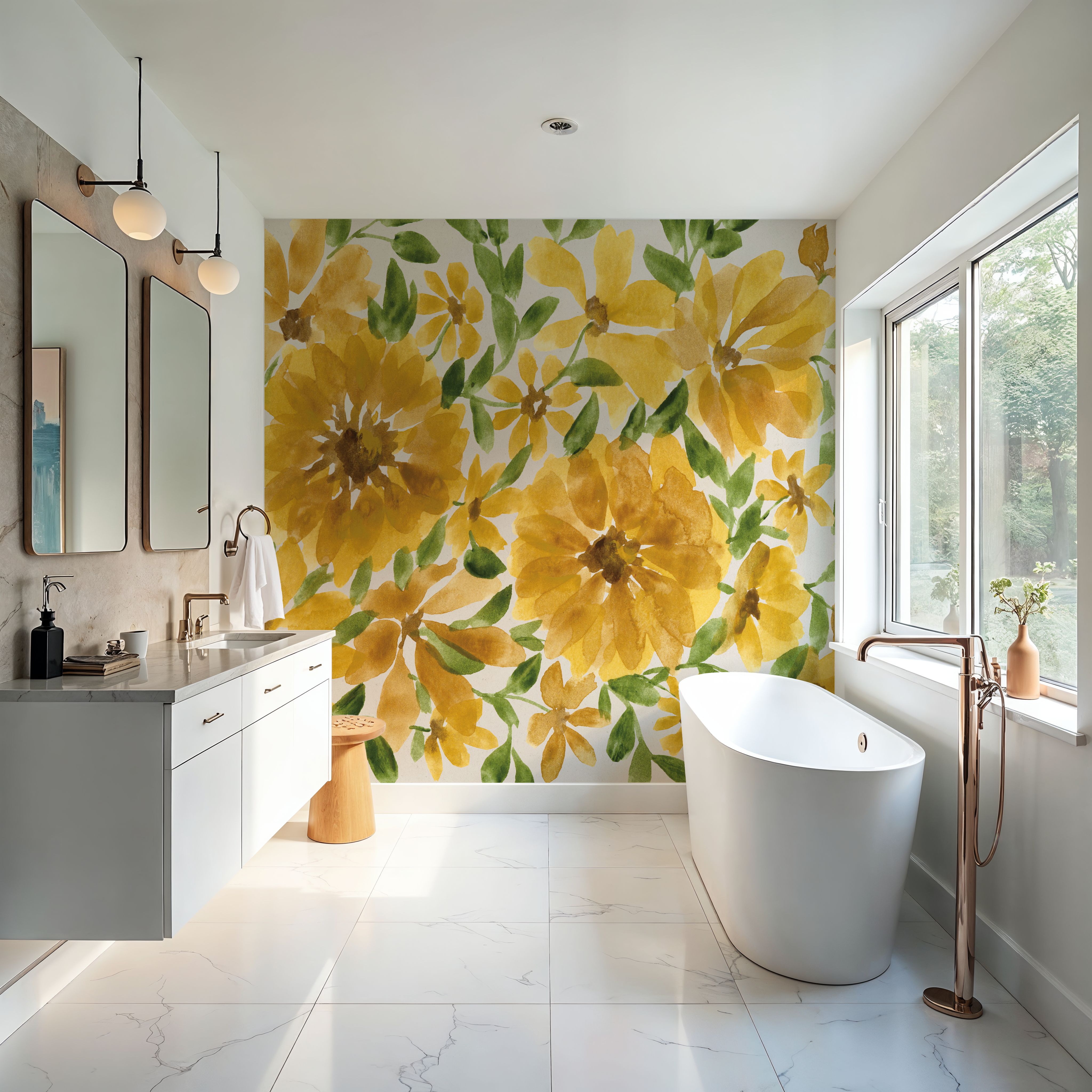 Sunflower Blooms
