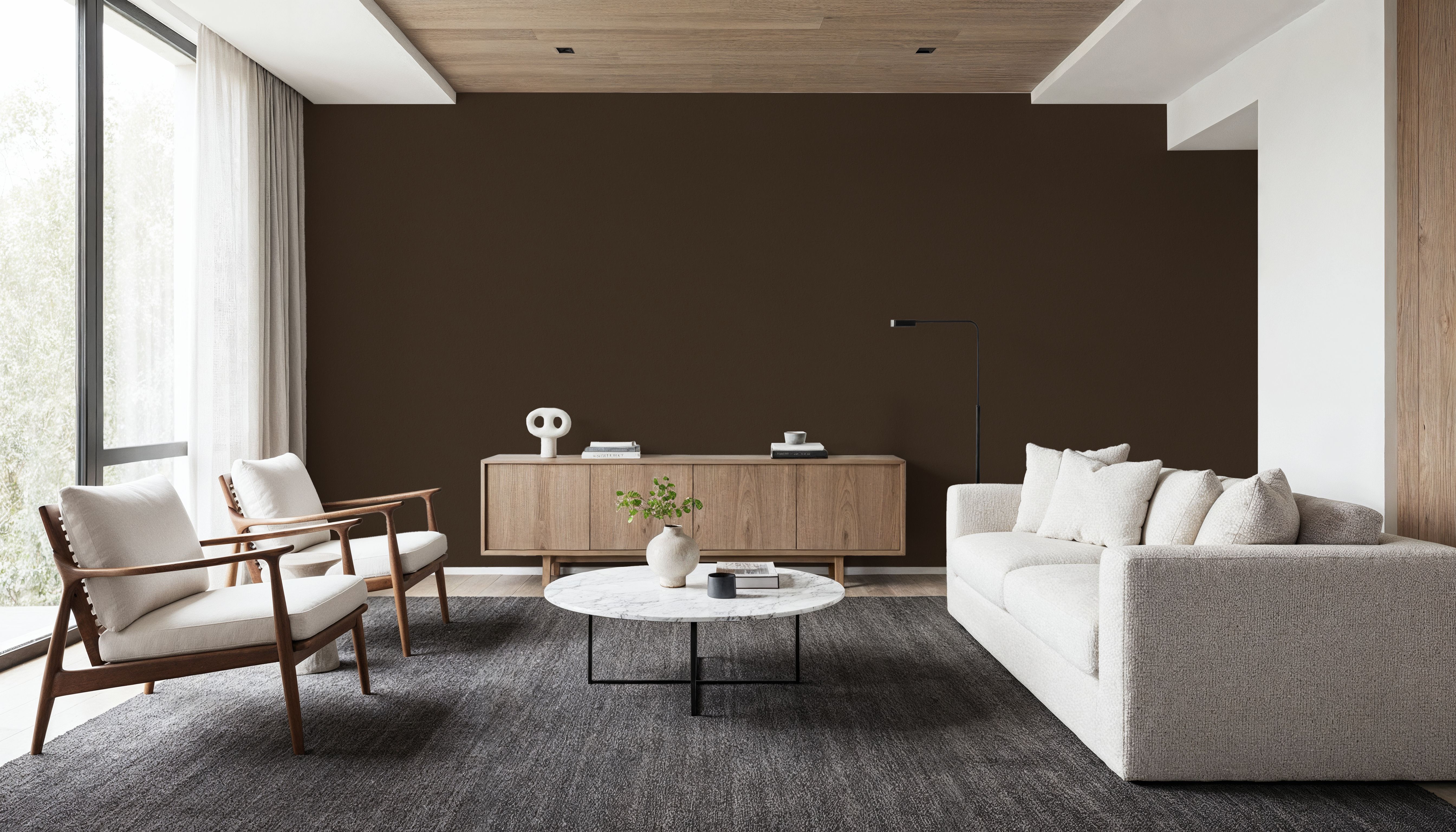 Faux Sand Stucco Finish, Umbra