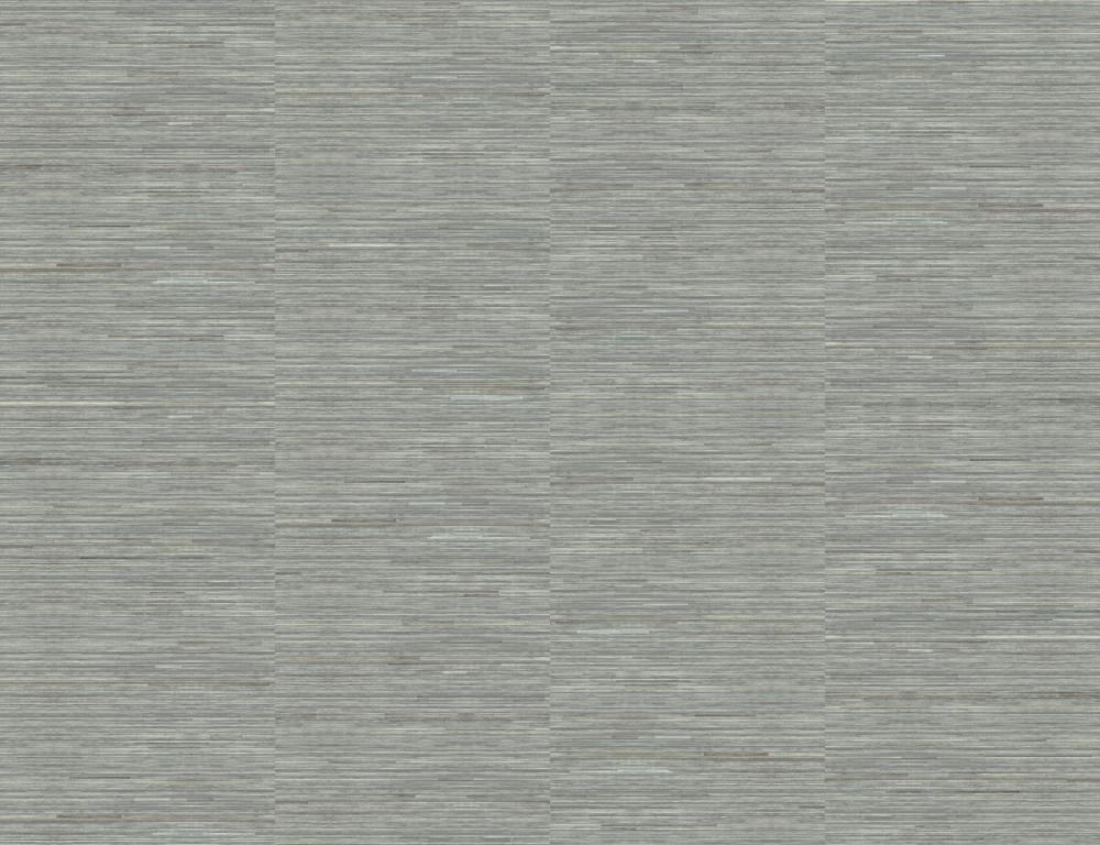 Faux Grasscloth with Visible Seams, Stone Grey